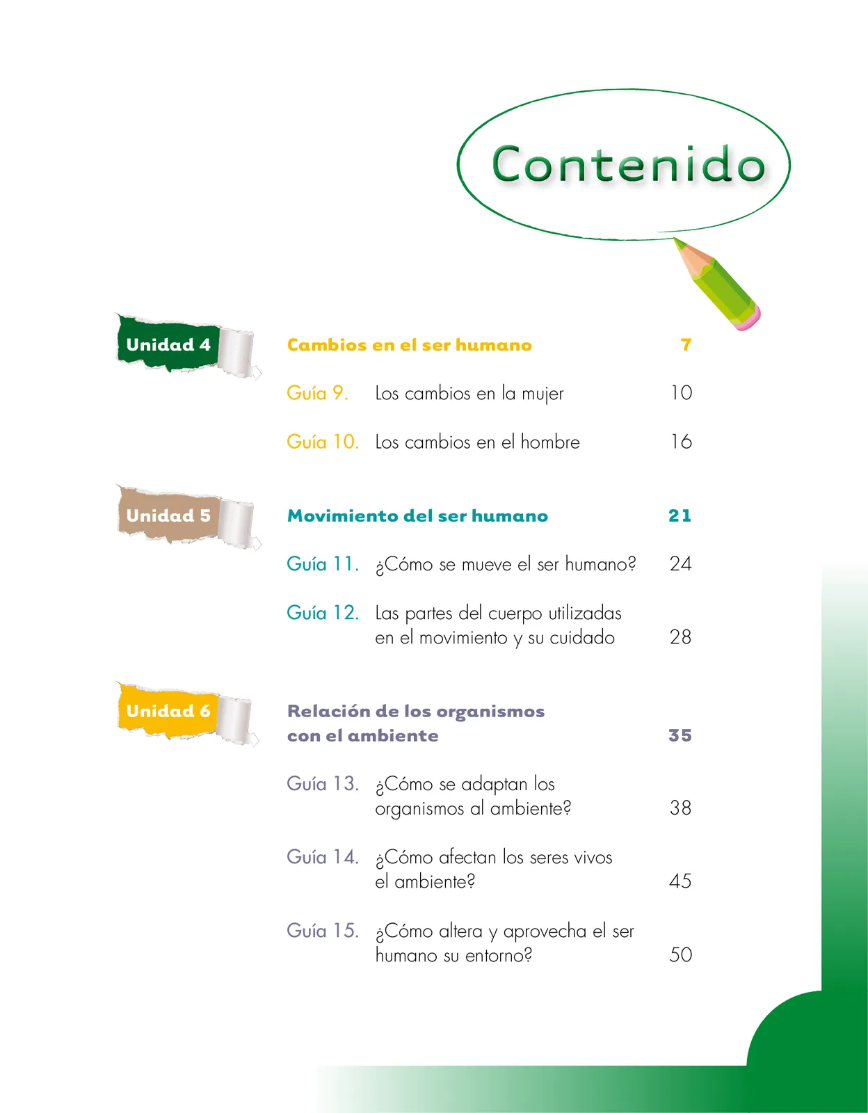 Miniatura página 5 de Ciencias Naturales 3° · Cartilla 02