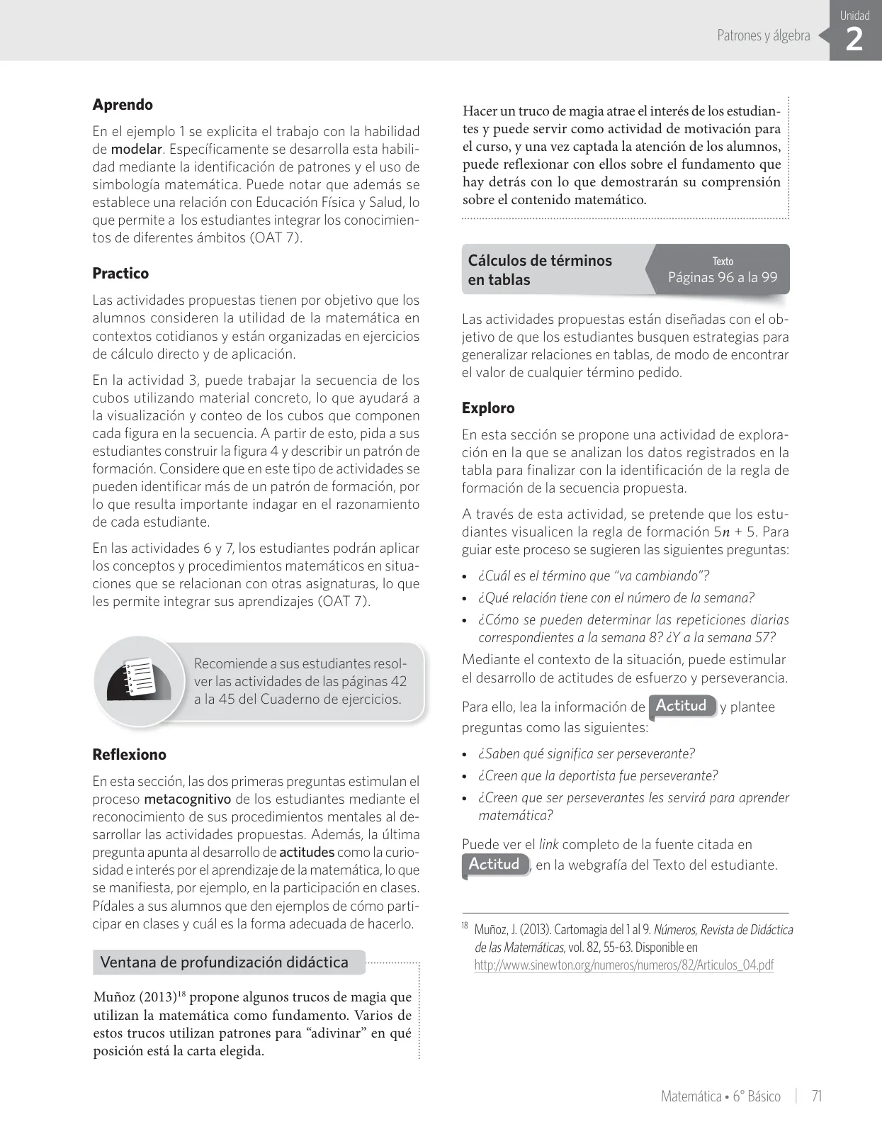 Miniatura página 153 de Matemática – Sexto Básico | Texto del Estudiante MINEDUC – Descargar PDF · 2024