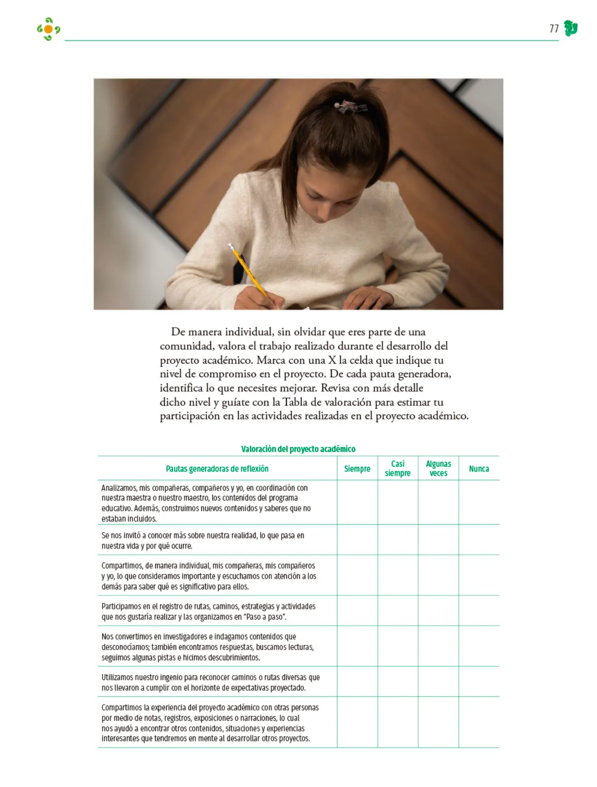 Página 78 de Colección Ximhai. Nuestro libro de Proyectos. Tomo III. Libro de Educación Telesecundaria Grado 1° Ciclo Escolar 2025 - 2026