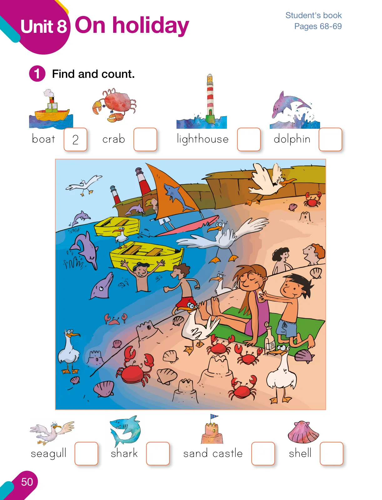 Miniatura página 52 de Inglés – Primero Básico | Student’s Book MINEDUC – Descargar PDF · 2024