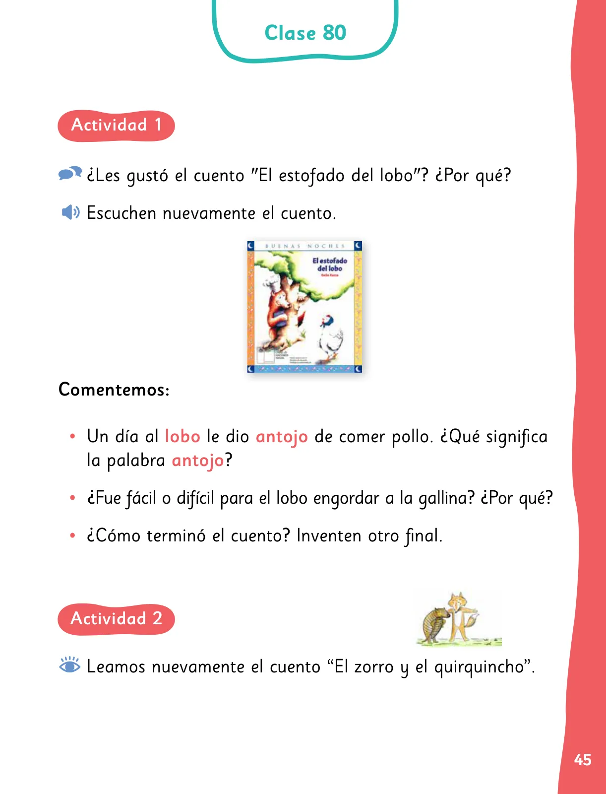 Miniatura página 48 de Lenguaje y Comunicación – Primero Básico | Texto del Estudiante MINEDUC – Descargar PDF · 2024