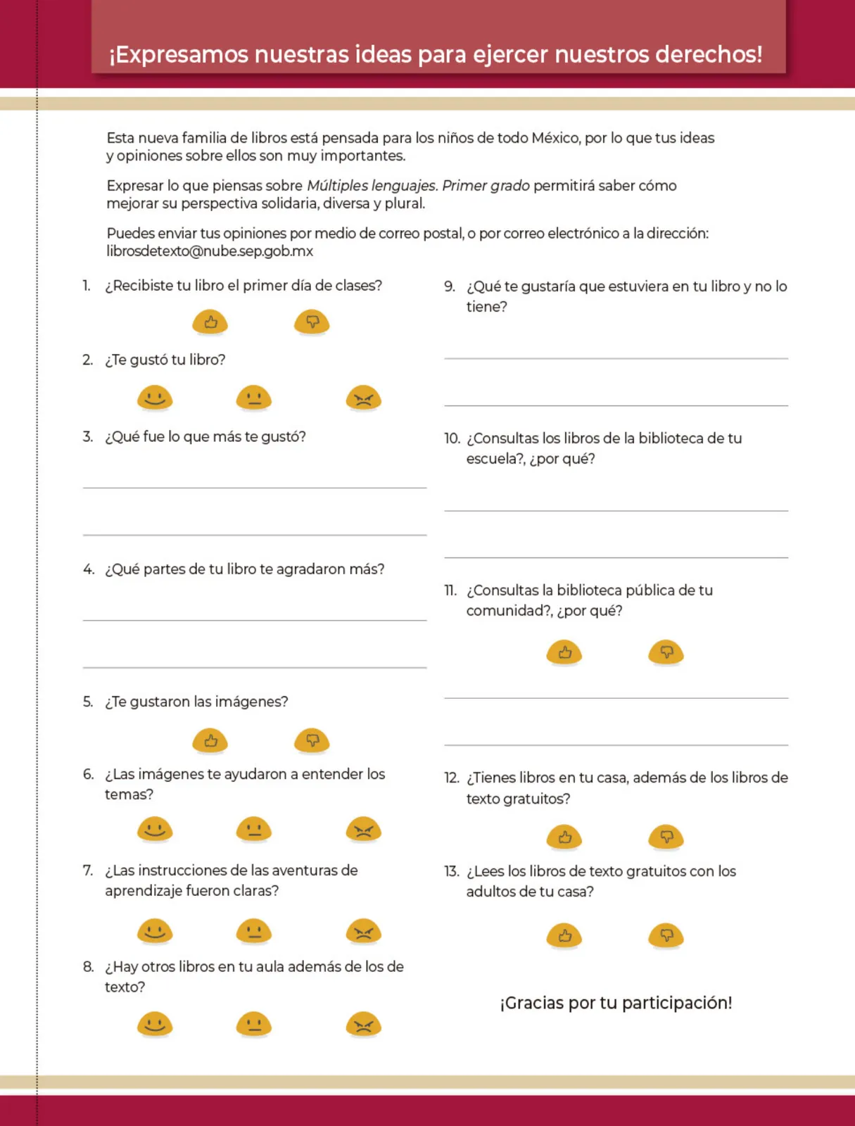Página 256 de Múltiples lenguajes. Libro de Educación Primaria Grado 1° Ciclo Escolar 2025 - 2026