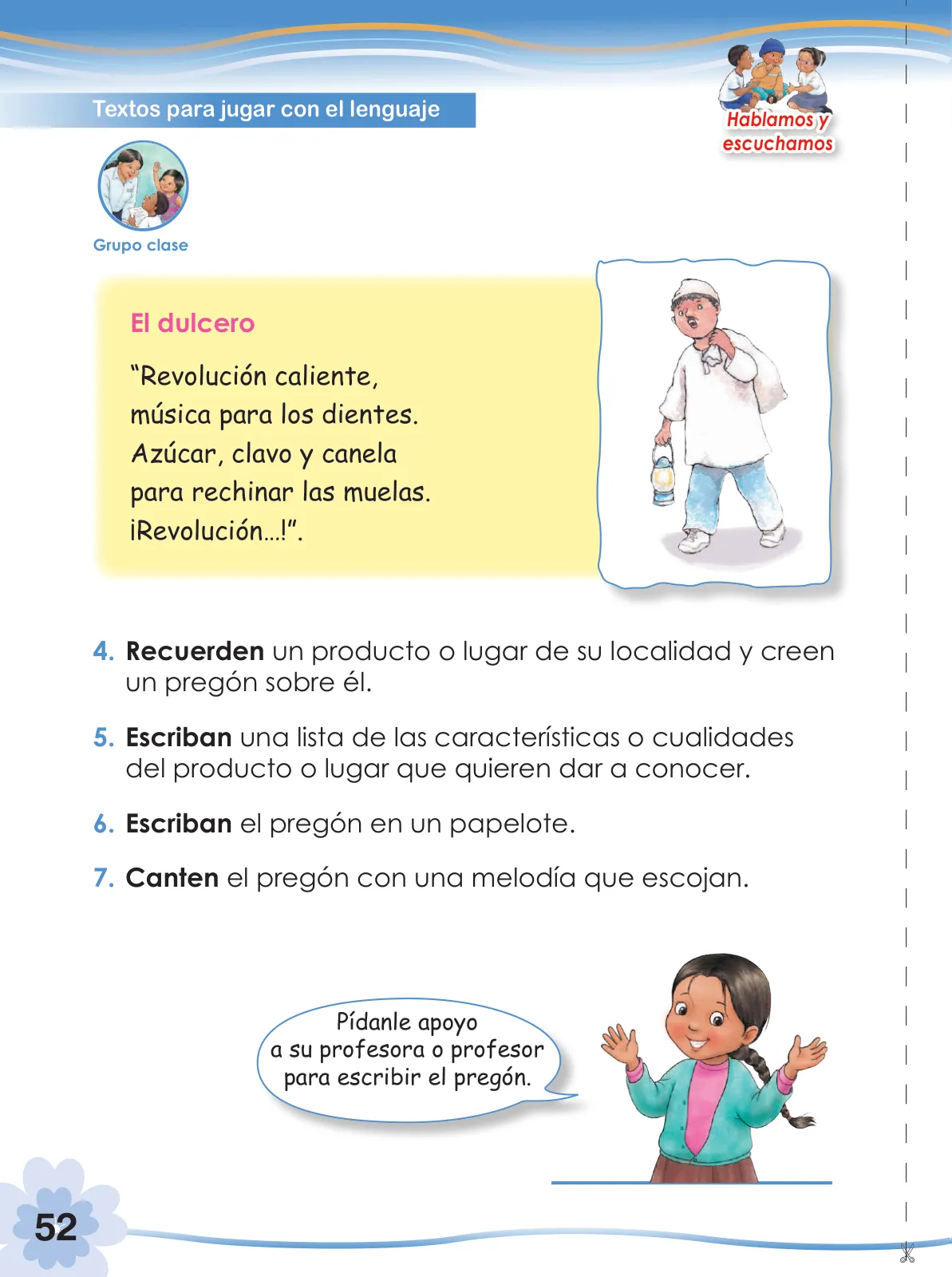 Página 54 de Comunicación 2 : cuaderno de trabajo para segundo grado de Educación Primaria 2019 · 2019