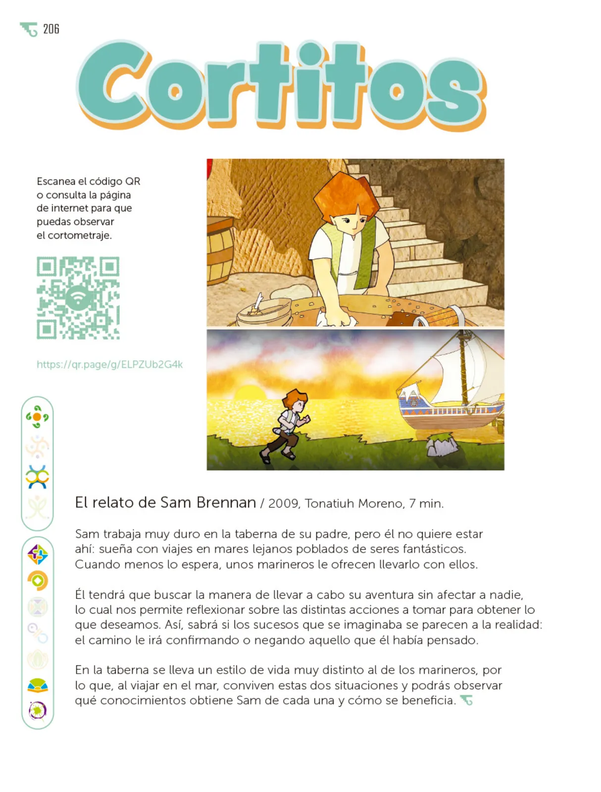 Página 207 de Múltiples lenguajes. Libro de Educación Primaria Grado 5° Ciclo Escolar 2025 - 2026