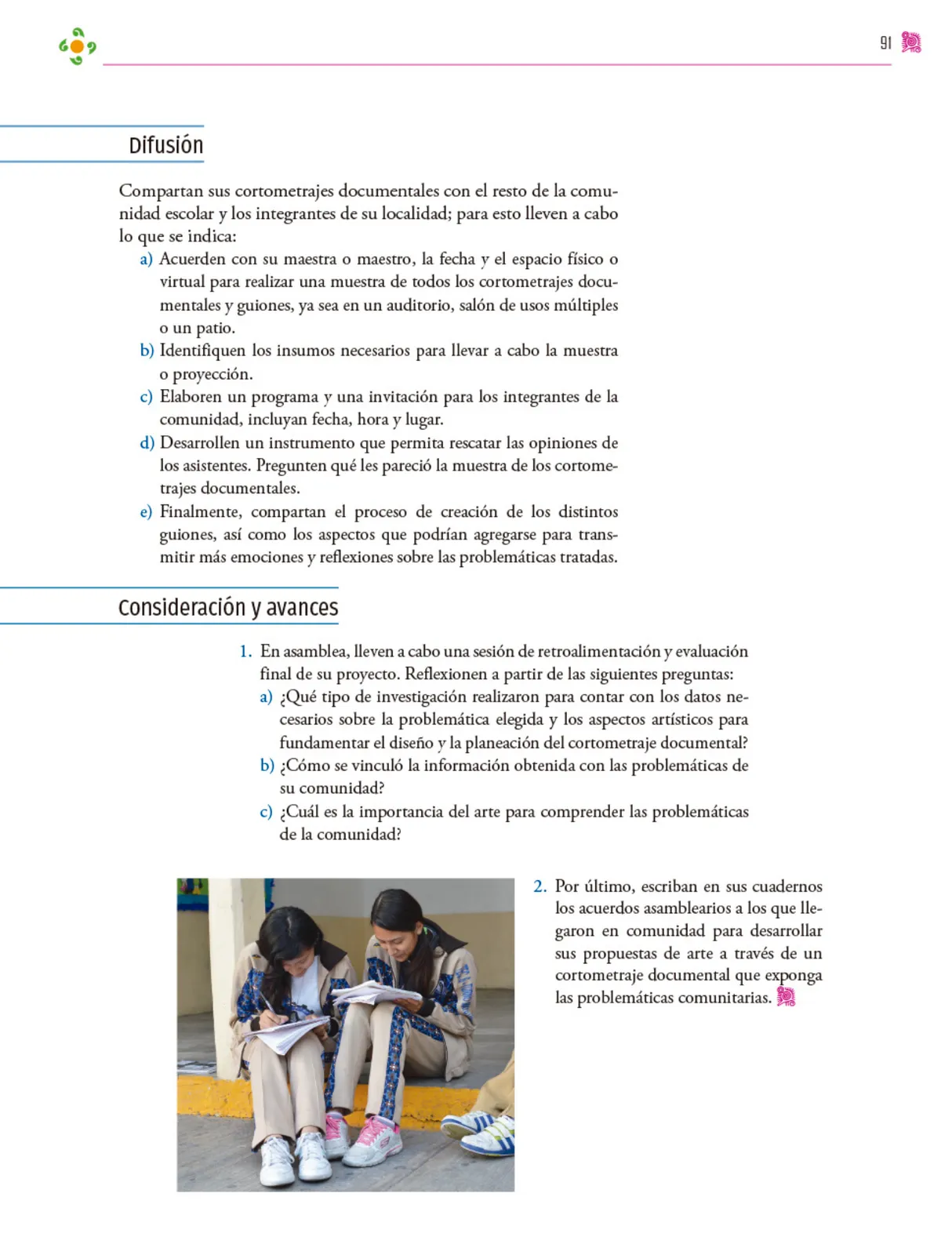Miniatura página 92 de Colección Nanahuatzin. Nuestro libro de proyectos.   Libro de Educación Secundaria Grado 3°  Ciclo Escolar 2025 - 2026