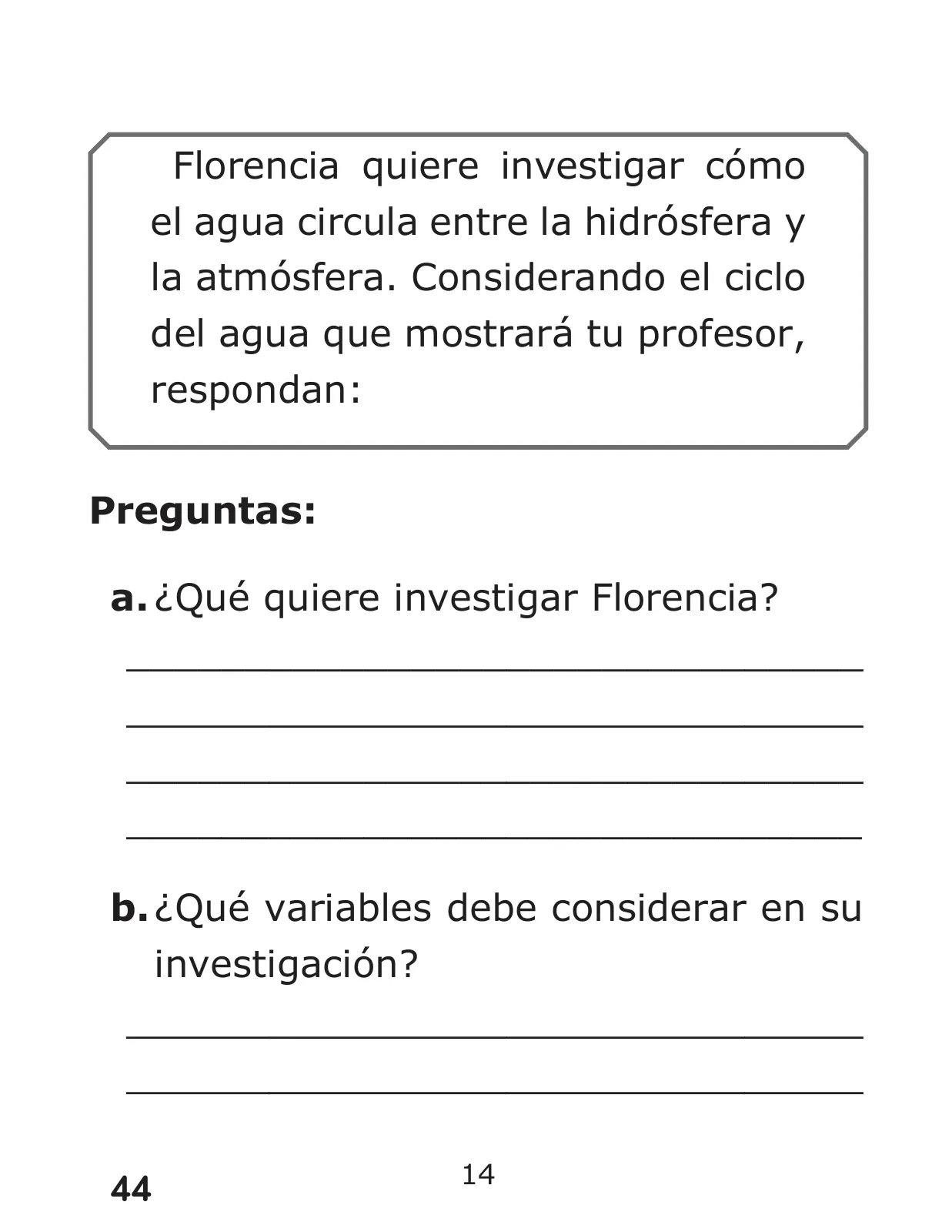 Página 44 de Libro de Ciencias Naturales – Quinto Básico | Texto del Estudiante MINEDUC – Descargar PDF · 2024
