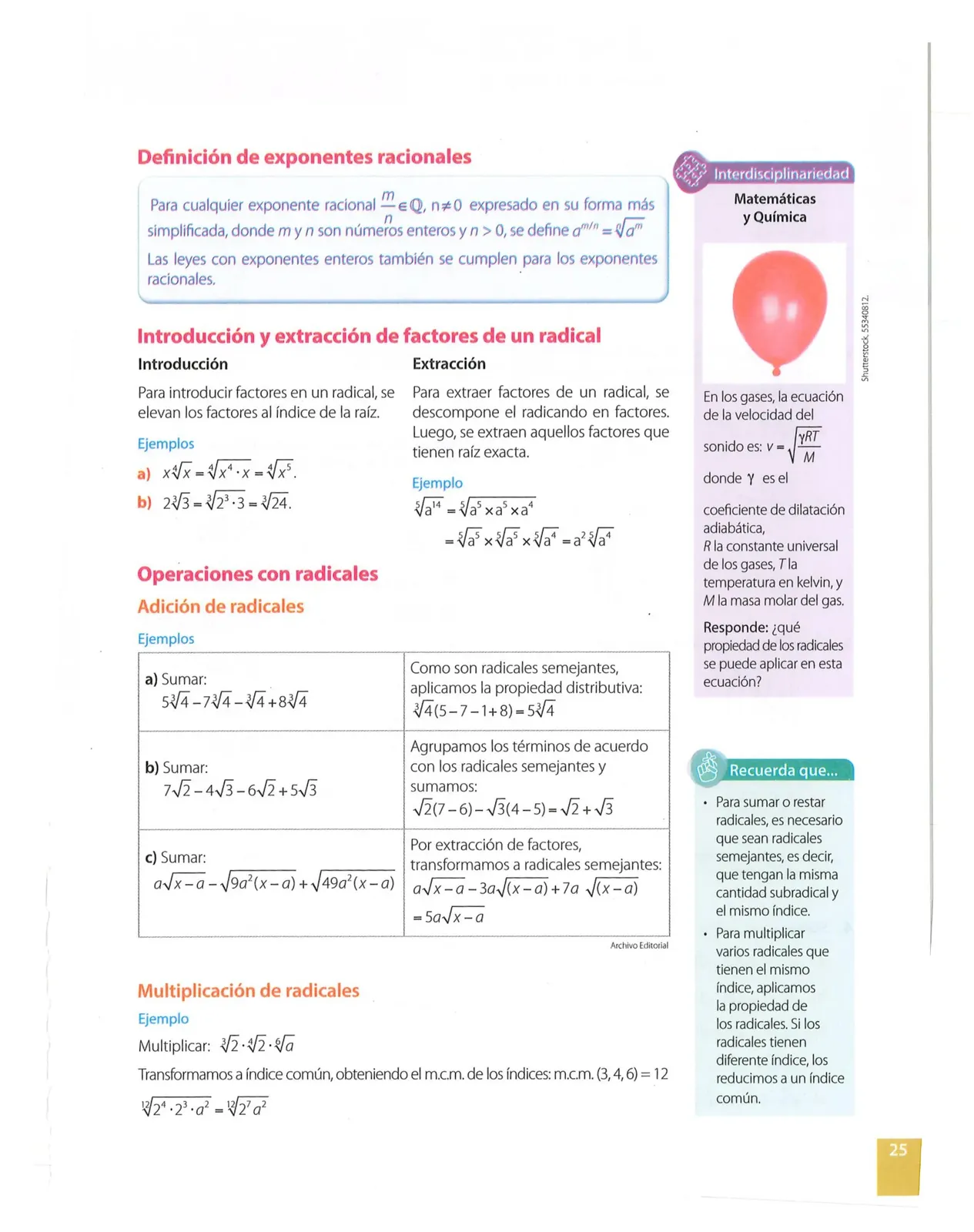 Miniatura página 25 de Matematica · 10 EGB · 2025