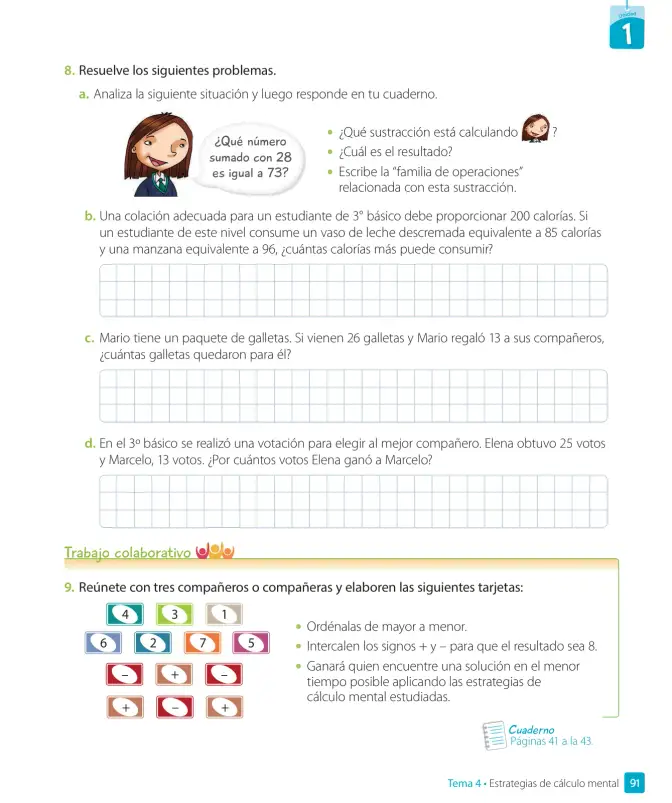 Página 93 de Matemática – Tercero Básico | Texto del Estudiante MINEDUC – Descargar PDF · 2019