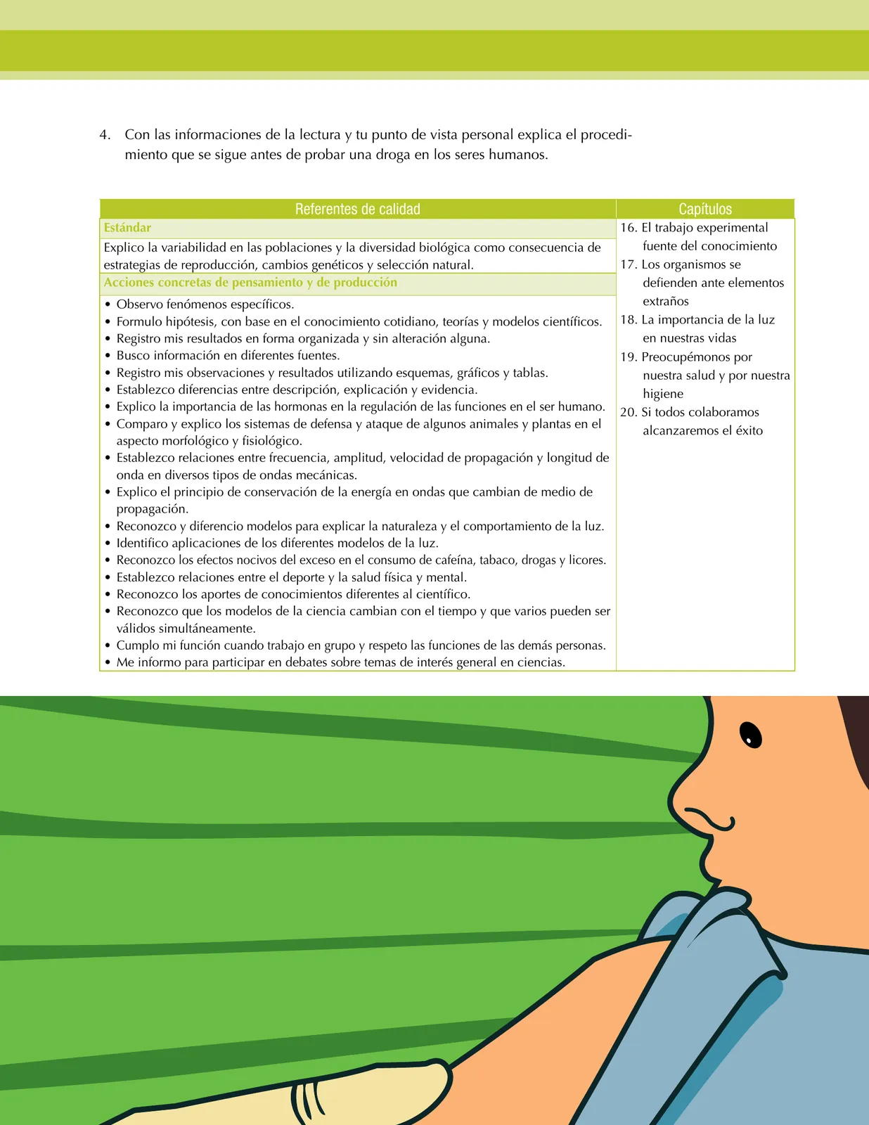 Página 249 de Ciencias Naturales 8° · Secundaria Activa