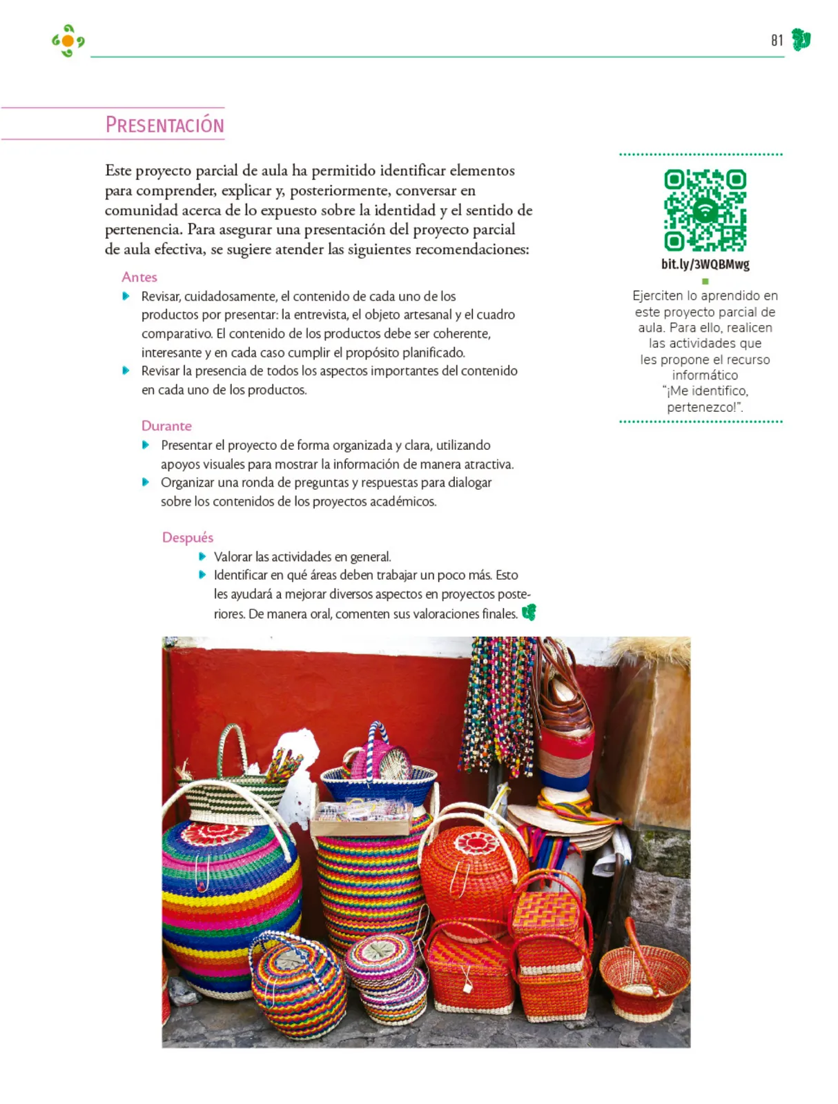 Página 82 de Colección Ximhai. Nuestro libro de Proyectos. Tomo I.   Libro de Educación Telesecundaria Grado 1°  Ciclo Escolar 2025 - 2026