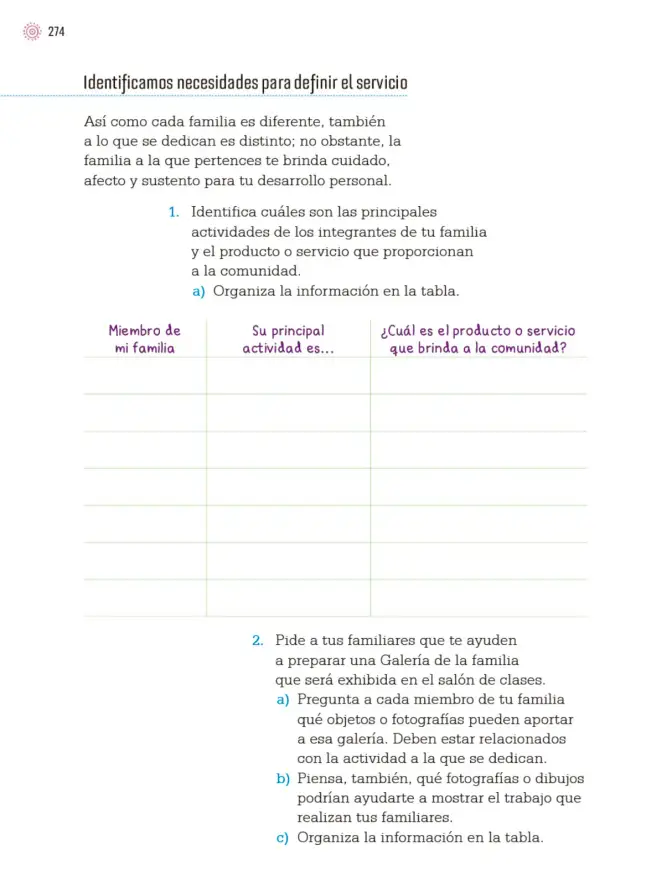 Página 277 de Proyectos de Aula. Libro de Educación Primaria Grado 4° Ciclo Escolar 2025 - 2026