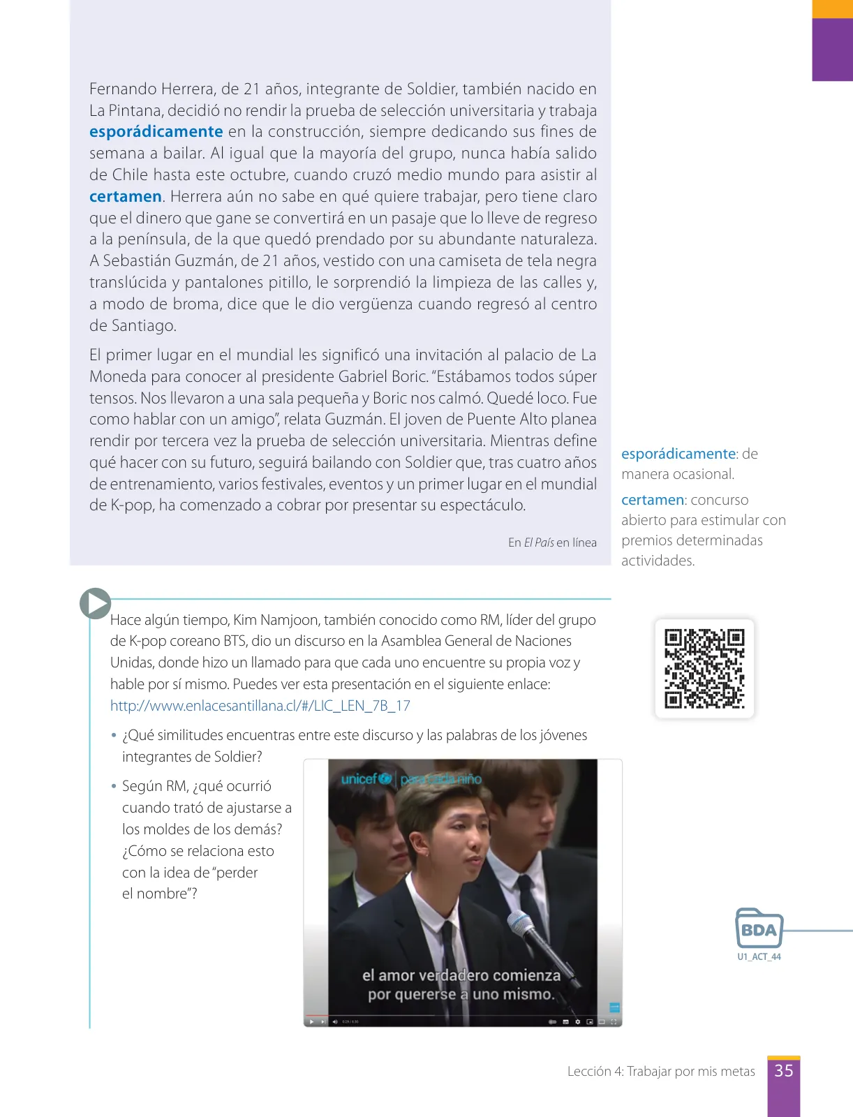 Página 37 de Libro de Lengua y Literatura – Séptimo Básico | Texto del Estudiante MINEDUC – Descargar PDF · 2024