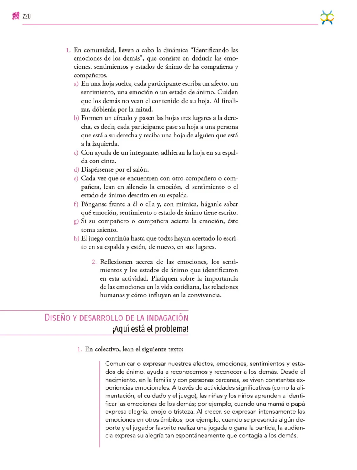 Miniatura página 221 de Colección Ximhai. Nuestro libro de proyectos.   Libro de Educación Secundaria Grado 1°  Ciclo Escolar 2025 - 2026