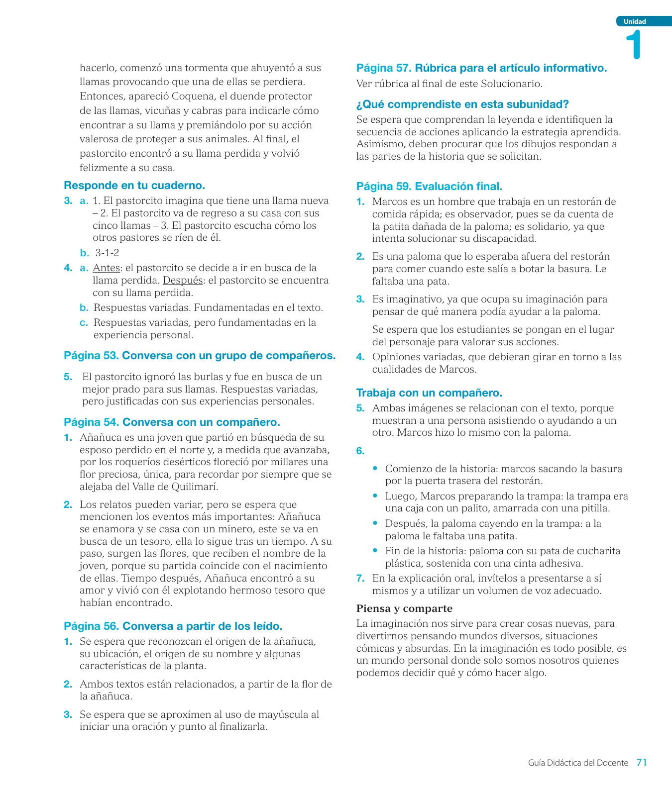 Página 73 de Lenguaje y Comunicación – Segundo Básico – Texto del Estudiante MINEDUC – Descargar PDF · 2024