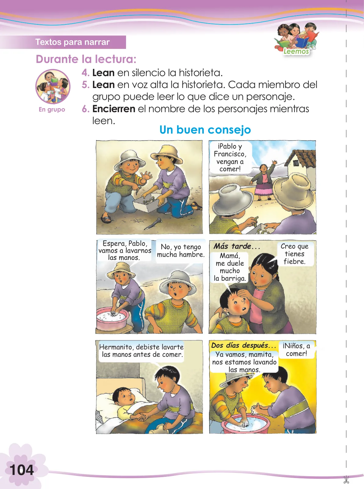 Miniatura página 106 de Comunicación 2 : cuaderno de trabajo para segundo grado de Educación Primaria 2019 · 2019