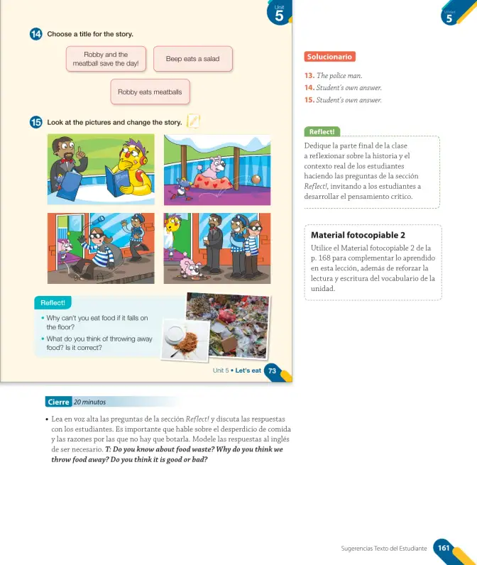 Página 25 de Inglés – Cuarto Básico | Texto del Estudiante MINEDUC – Descargar PDF · 2024