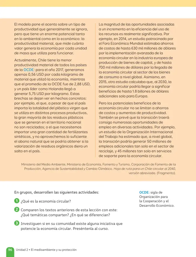 Página 98 de Lenguaje y Comunicación – Sexto Básico | Texto del Estudiante MINEDUC – Descargar PDF · 2024