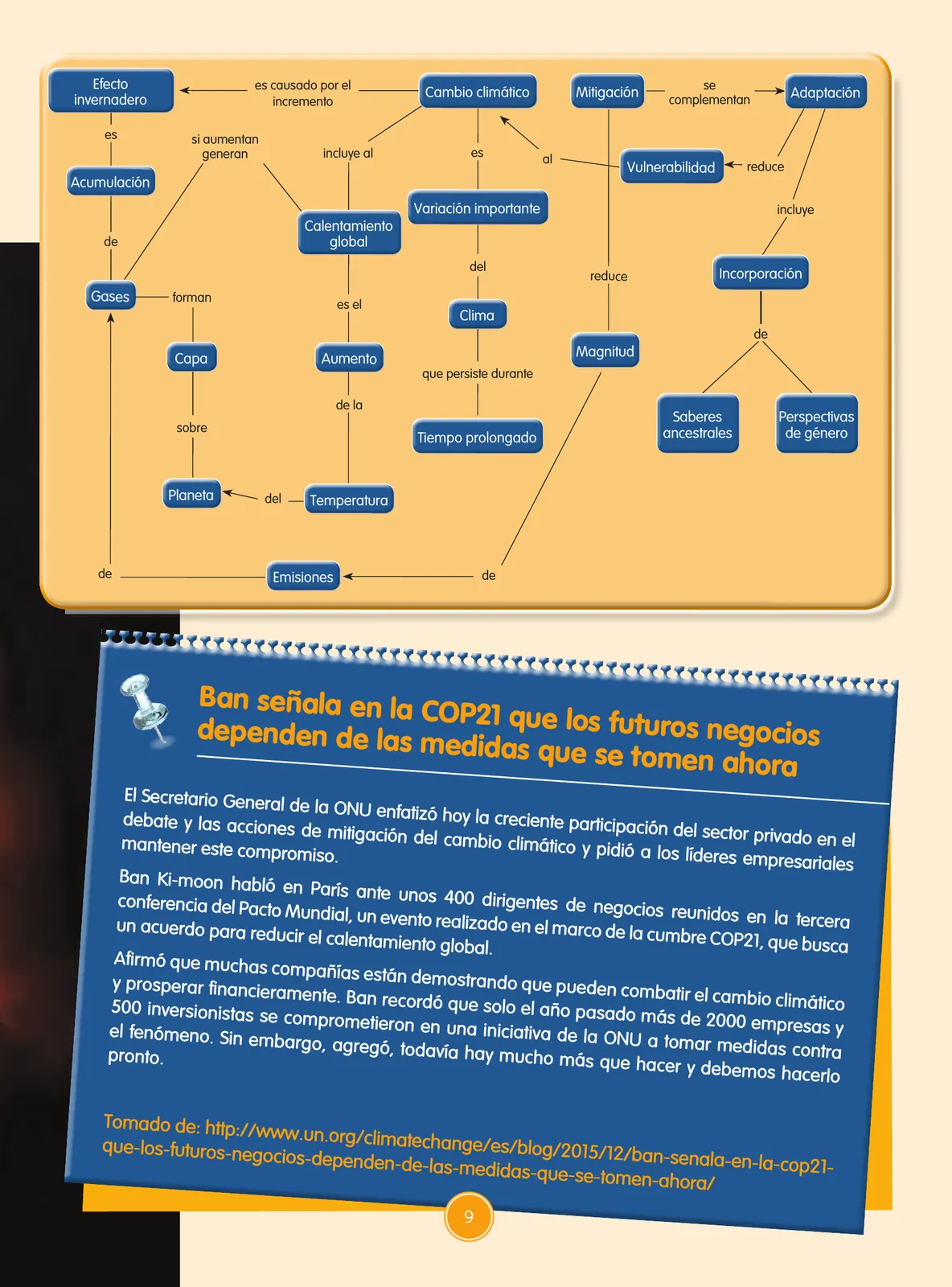 Miniatura página 10 de Guía de educación ambiental para el desarrollo sostenible : cambio climático · 2016
