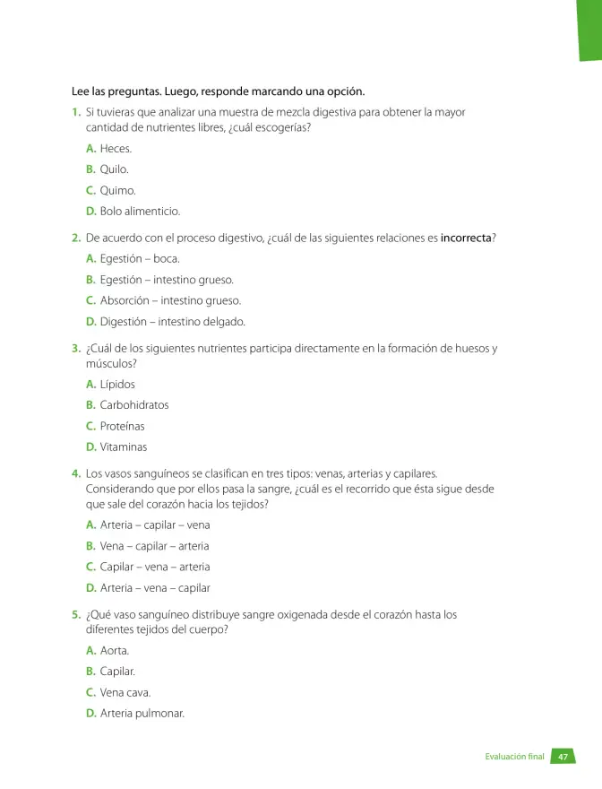 Página 48 de Libro de Ciencias Naturales – Quinto Básico | Texto del Estudiante MINEDUC – Descargar PDF · 2024