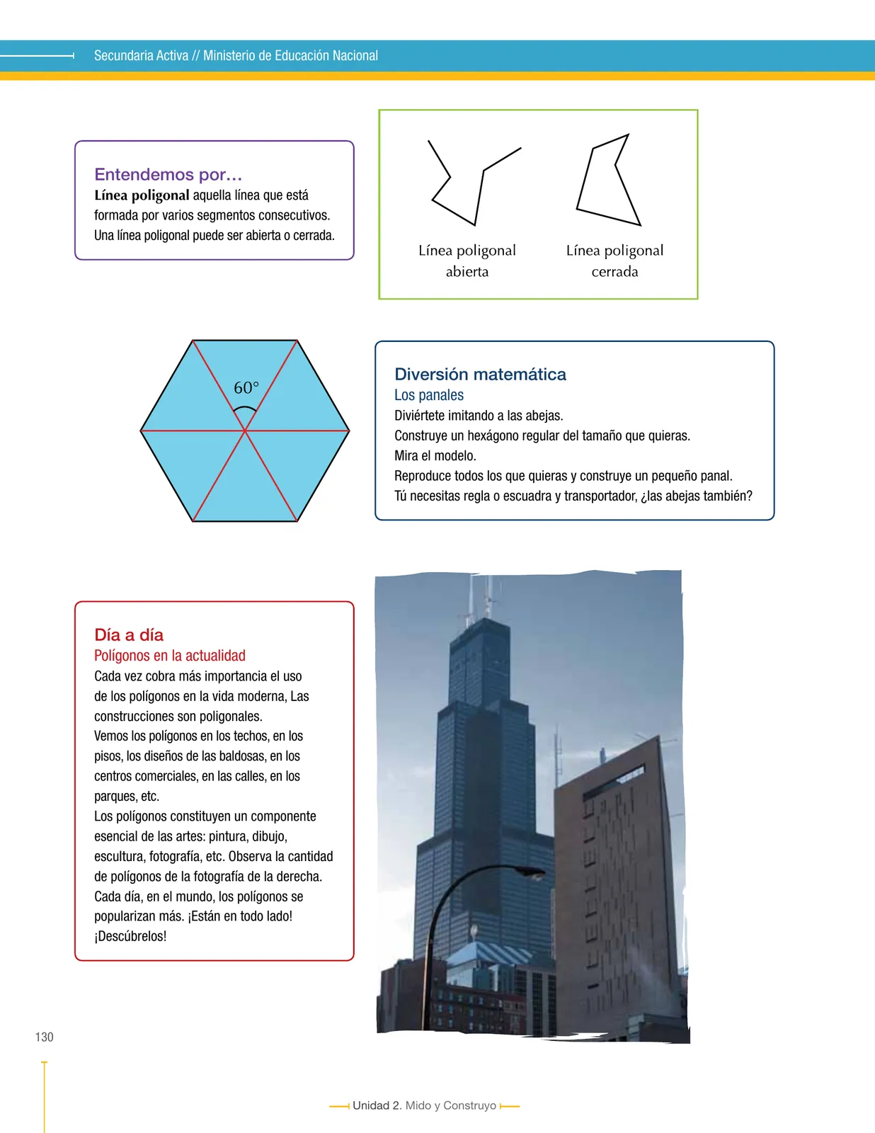Página 130 de Matematica 6° · Secundaria Activa