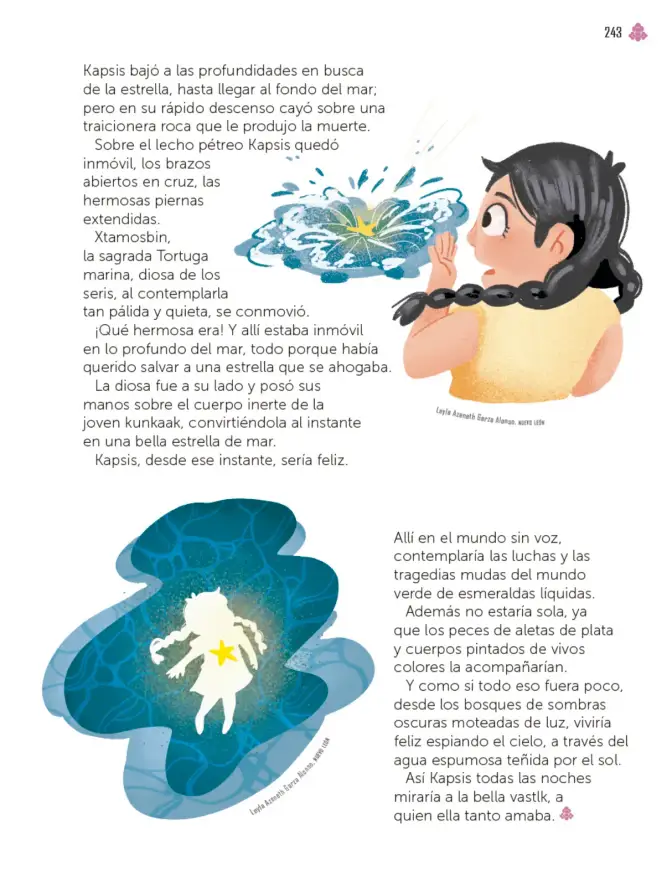 Página 244 de Múltiples lenguajes. Libro de Educación Primaria Grado 3° Ciclo Escolar 2025 - 2026