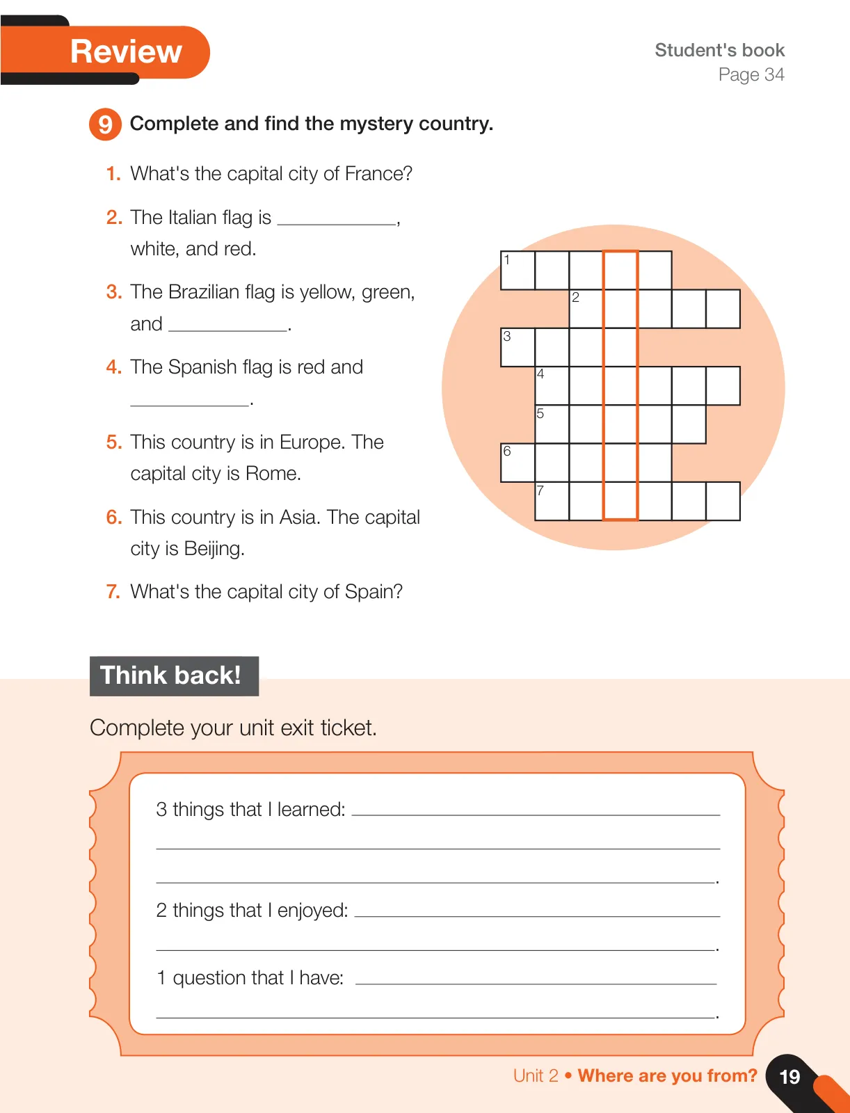 Página 21 de Inglés – Cuarto Básico | Texto del Estudiante MINEDUC – Descargar PDF · 2024