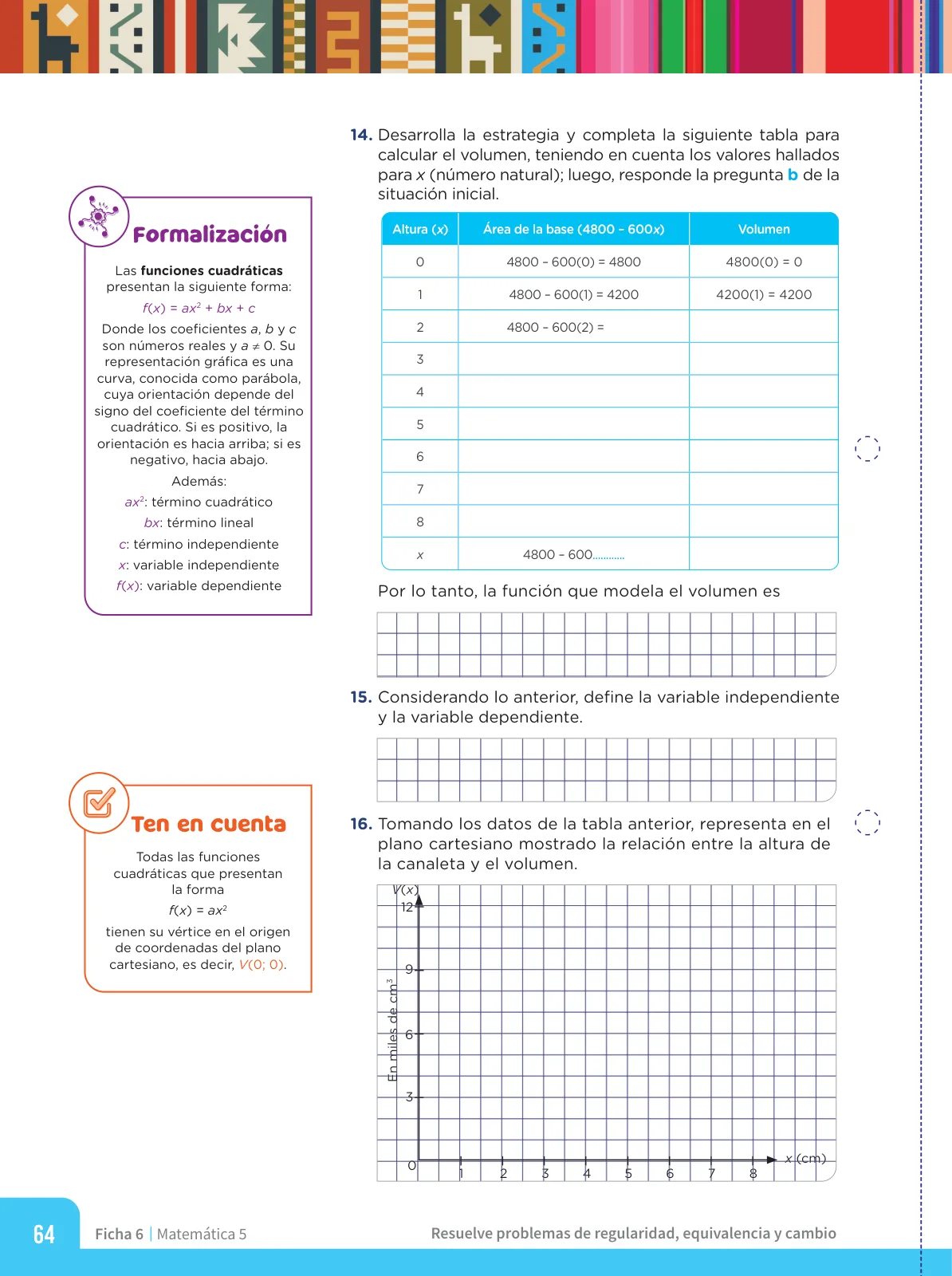 Página 66 de Fichas de Matemática 5 · 2024