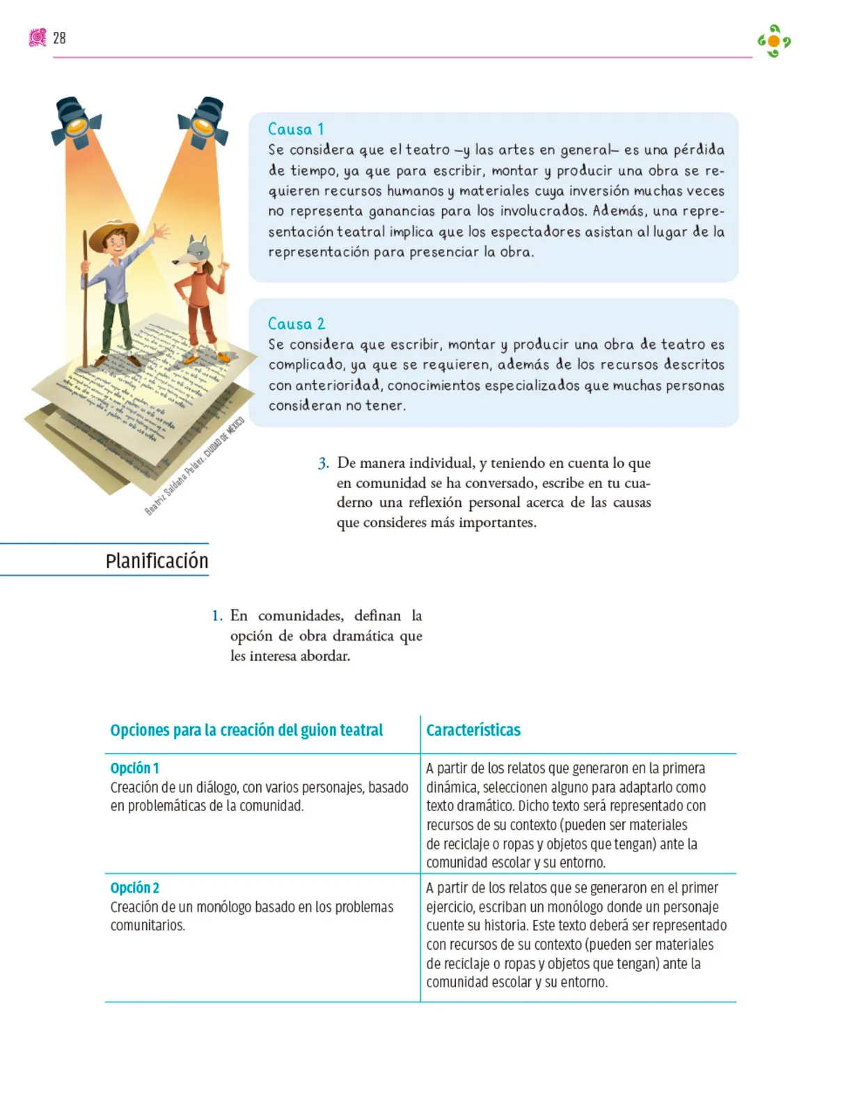 Página 29 de Colección Nanahuatzin. Nuestro libro de proyectos. Libro de Educación Secundaria Grado 3° Ciclo Escolar 2025 - 2026