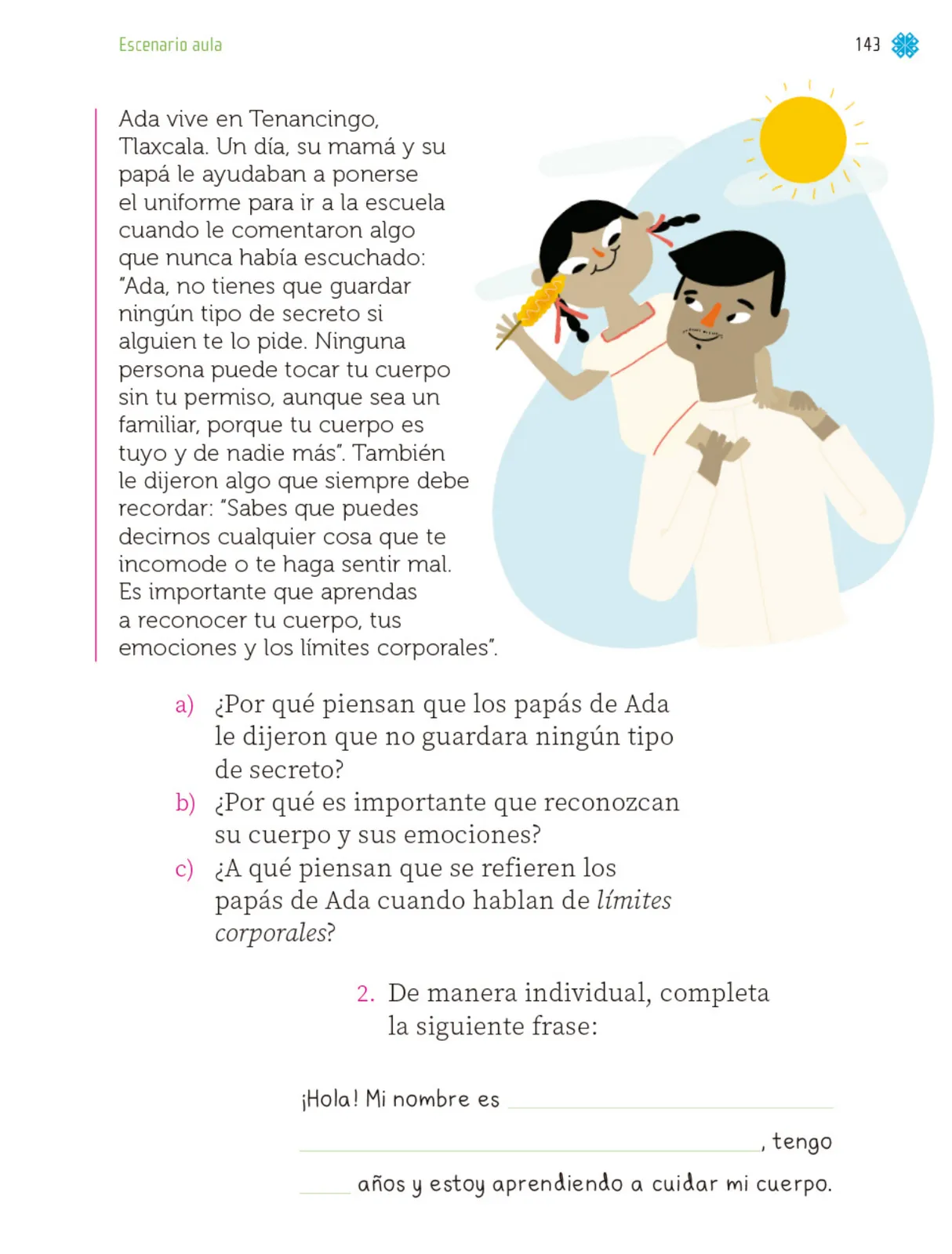 Miniatura página 144 de Proyectos de Aula.   Libro de Educación Primaria Grado 1°  Ciclo Escolar 2025 - 2026
