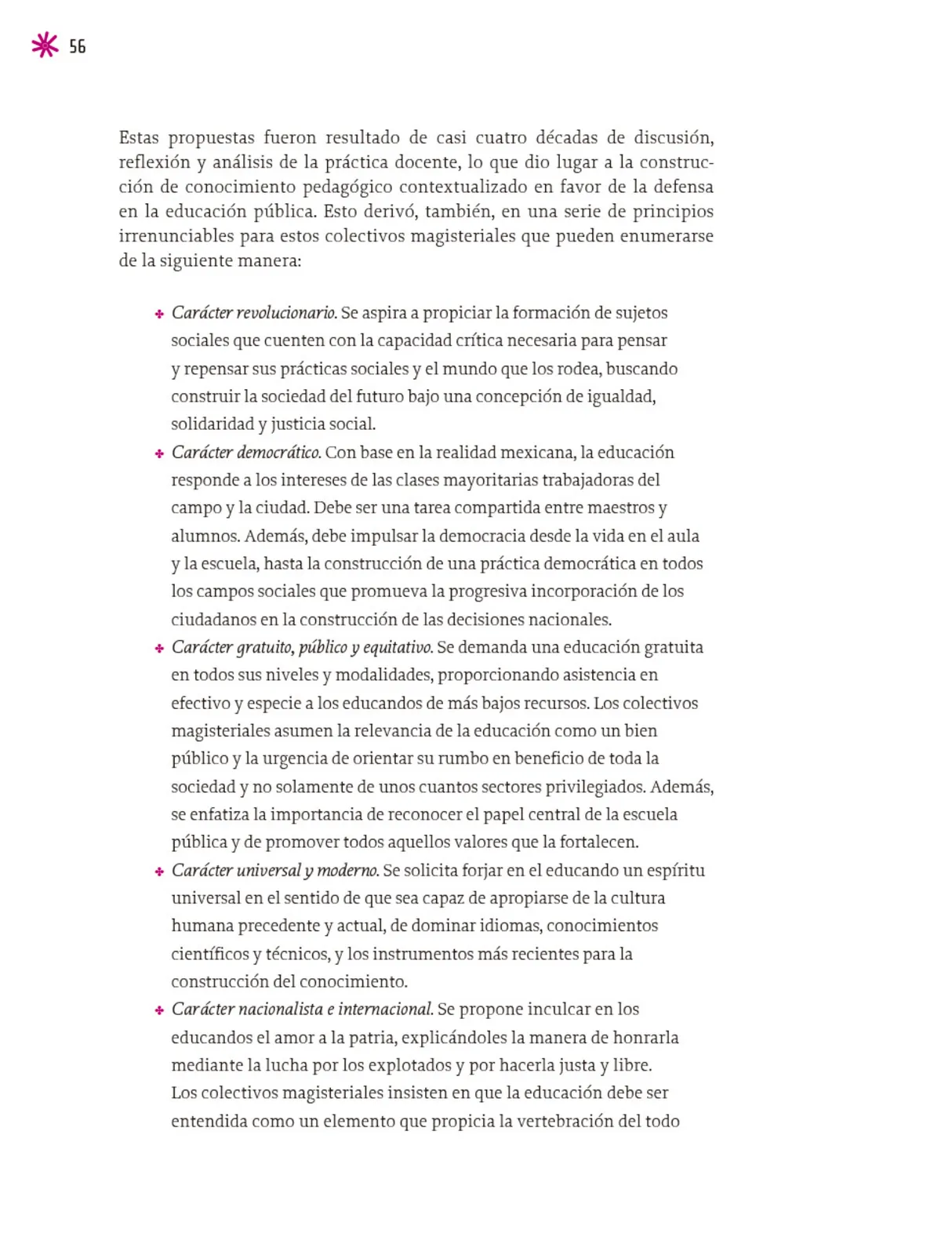 Miniatura página 57 de Un libro sin recetas para la maestra y el maestro. Fase 6.   Libro de Educación Telesecundaria Grado 1°, 2°, 3°  Ciclo Escolar 2025 - 2026