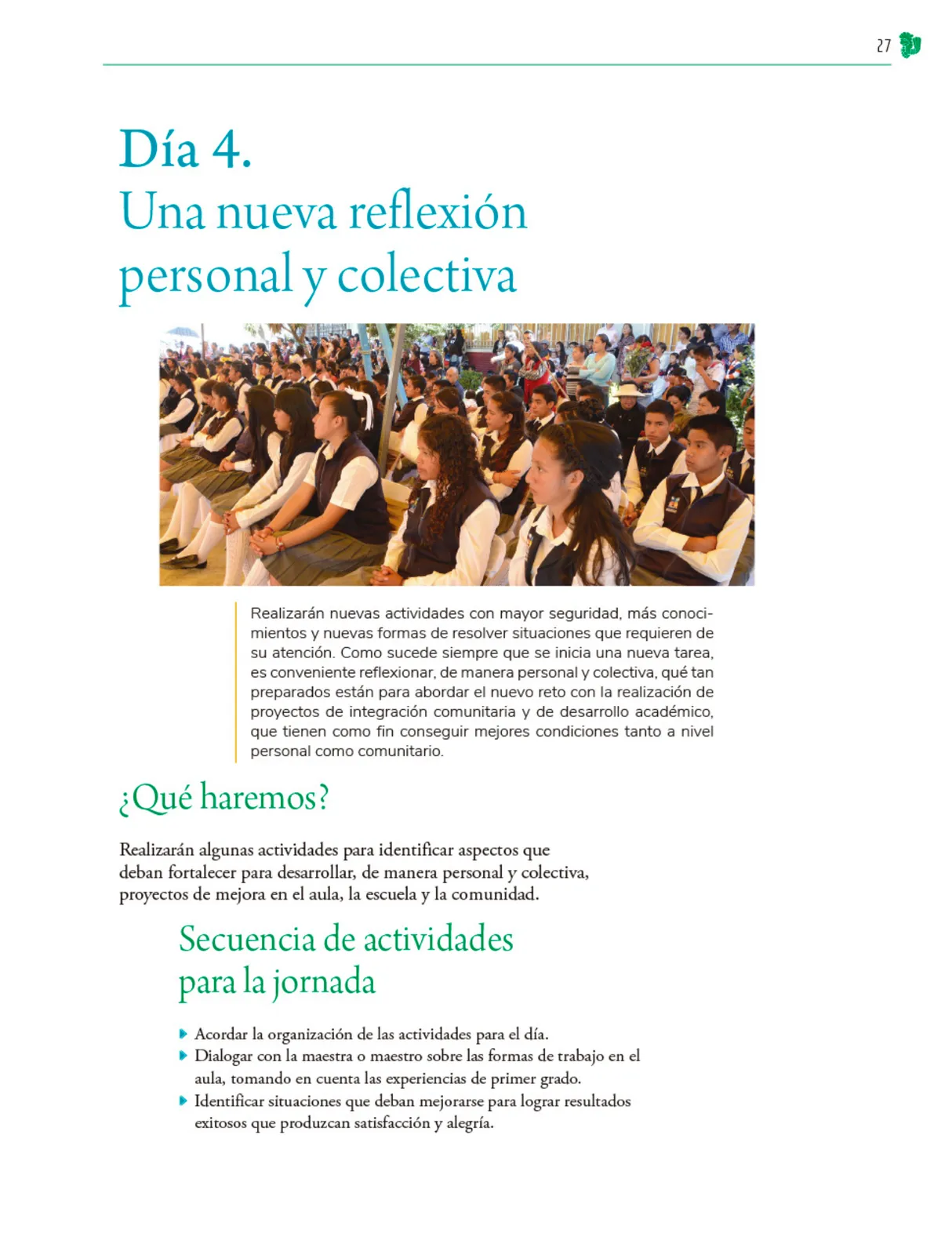Miniatura página 28 de Colección Sk´asolil. Nuestro libro de Proyectos. Tomo I.    Libro de Educación Telesecundaria Grado 2°  Ciclo Escolar 2025 - 2026