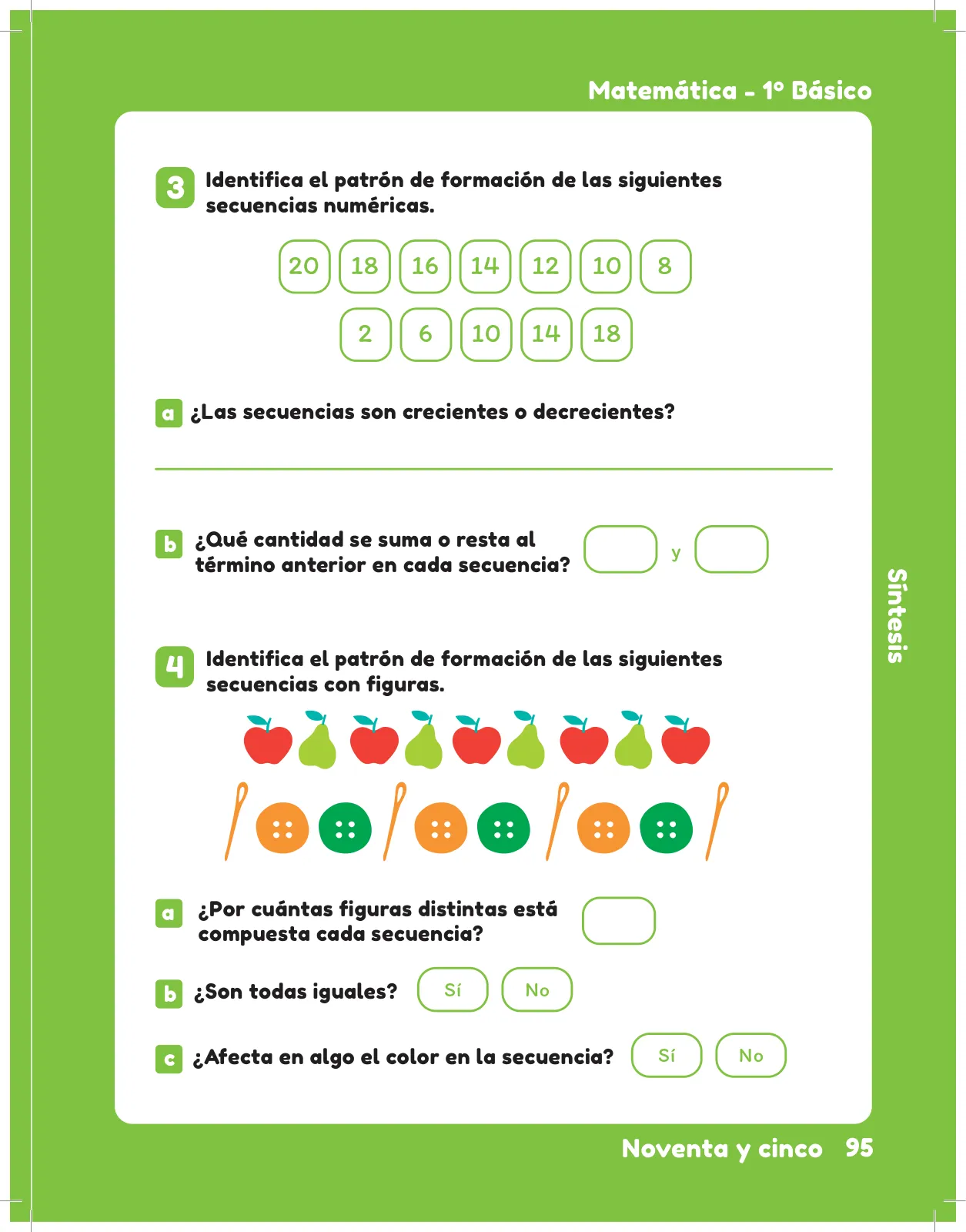 Miniatura página 97 de Matemática – Segundo Básico | Texto del Estudiante MINEDUC – Descargar PDF · 2024