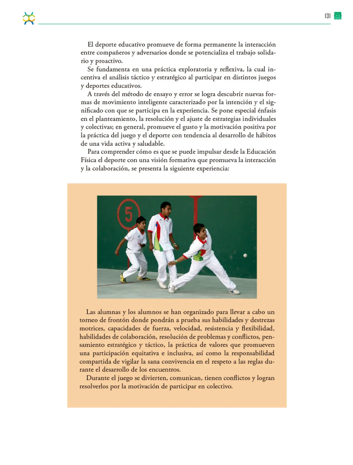Miniatura página 132 de Colección Ximhai. De lo humano y lo comunitario.   Libro de Educación Telesecundaria Grado 1°  Ciclo Escolar 2025 - 2026