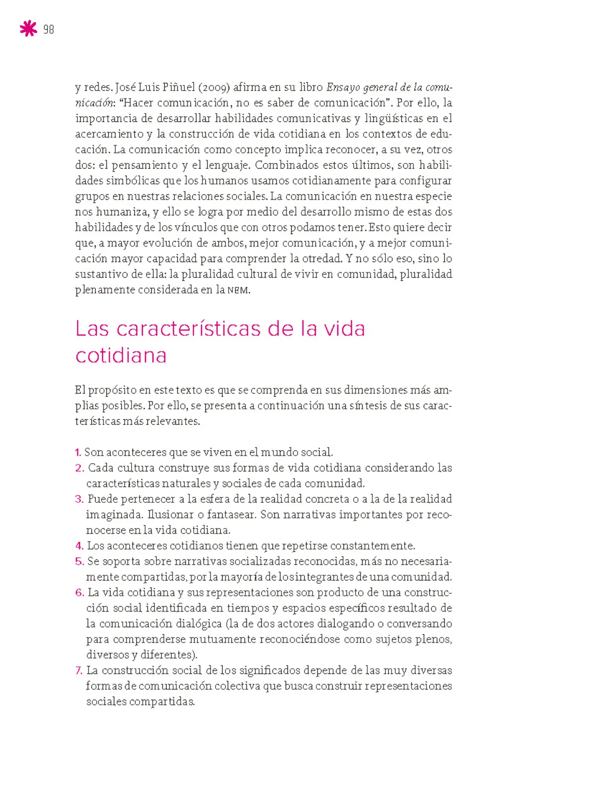 Miniatura página 99 de Un libro sin recetas para la maestra y el maestro. Fase 6.  Libro de Educación Secundaria Grado 1°, 2°, 3°  Ciclo Escolar 2025 - 2026