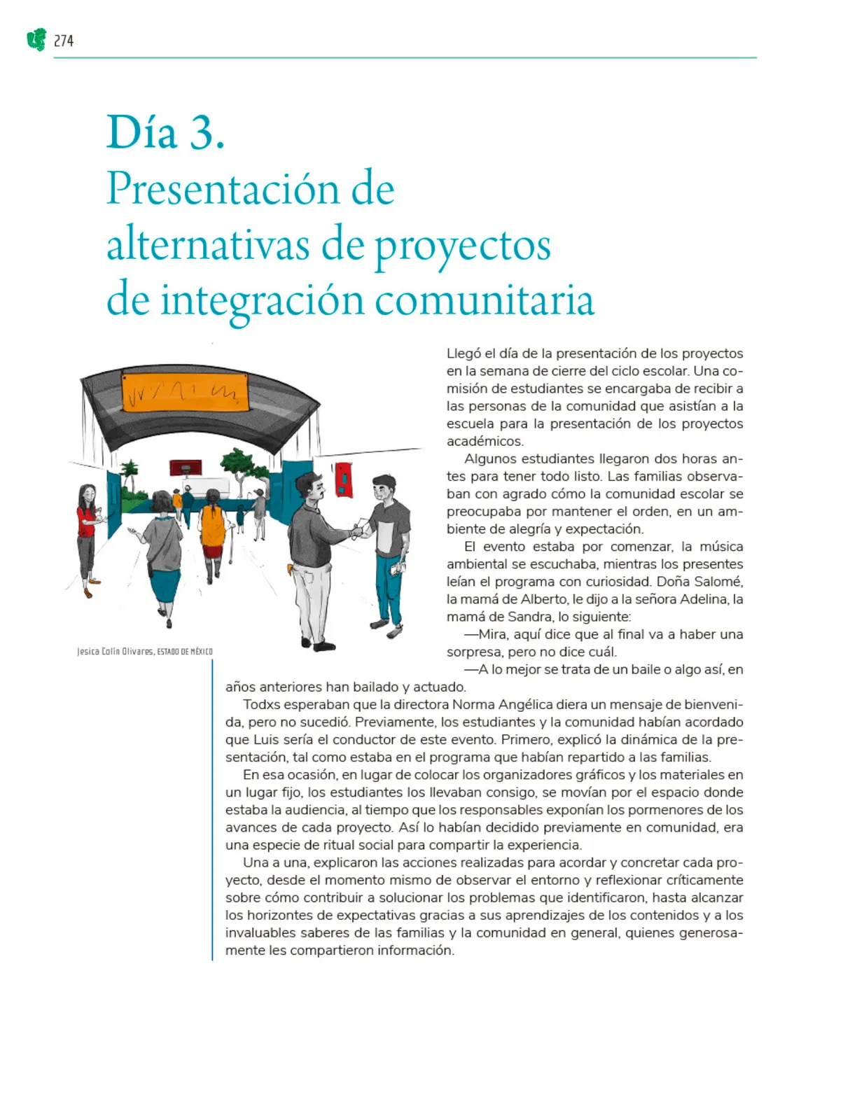 Miniatura página 275 de Colección Nanahuatzin. Nuestro libro de Proyectos.  Tomo III.  Libro de Educación Telesecundaria Grado 3°  Ciclo Escolar 2025 - 2026