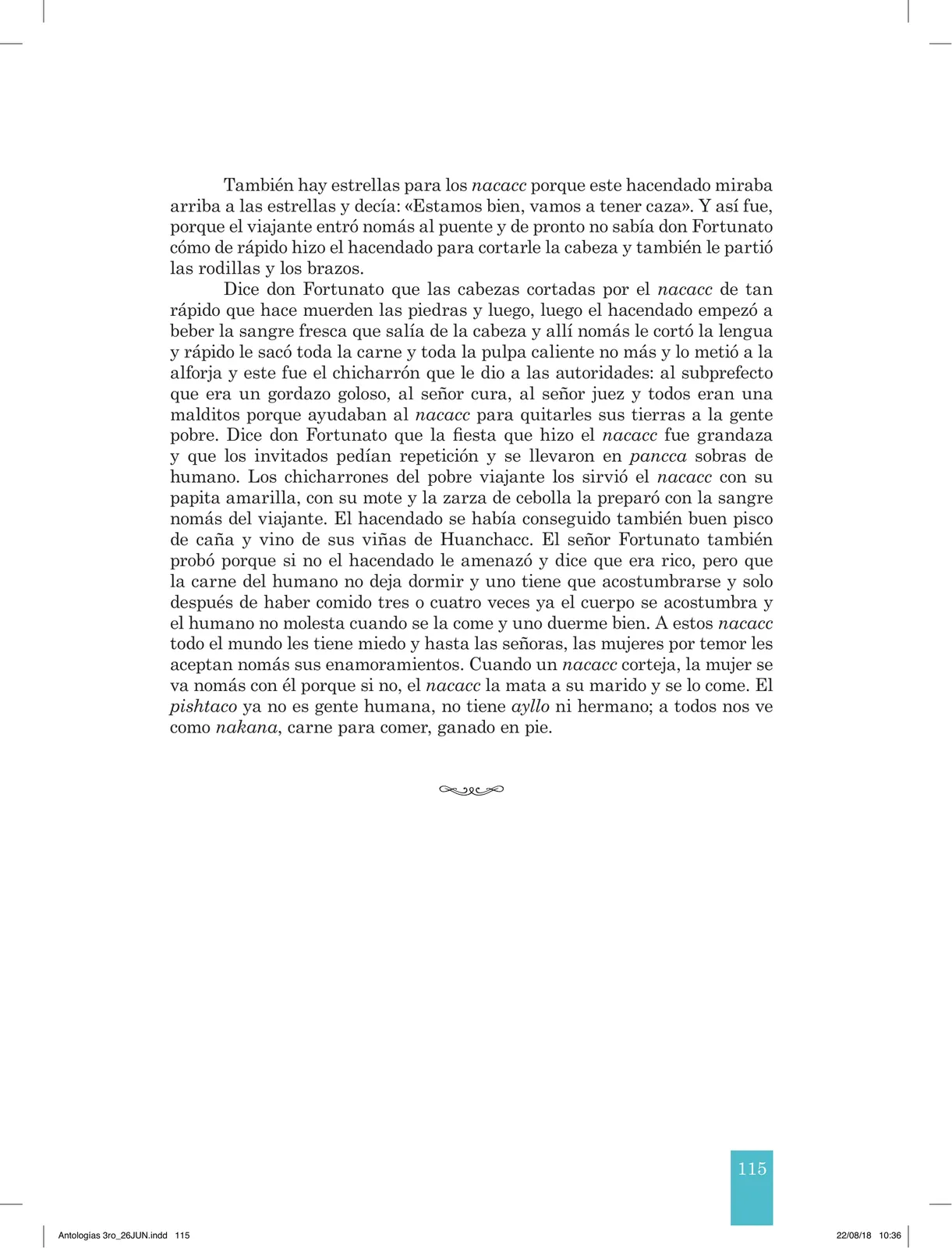 Página 116 de Antología literaria 3 · 2018
