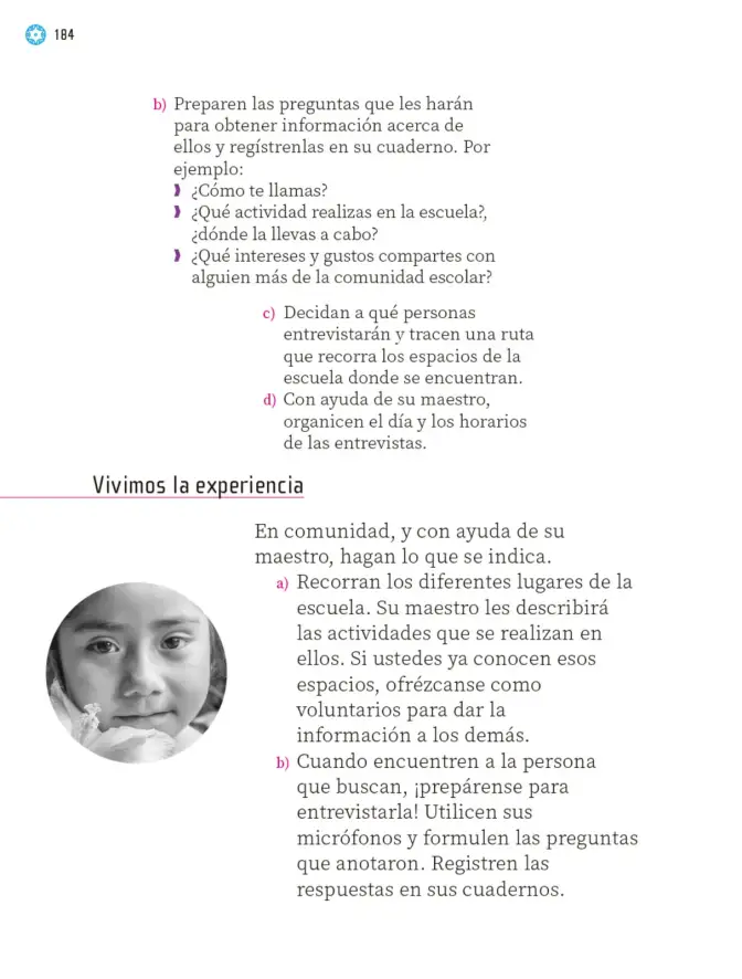 Página 185 de Proyectos Escolares. Libro de Educación Primaria Grado 1° Ciclo Escolar 2025 - 2026