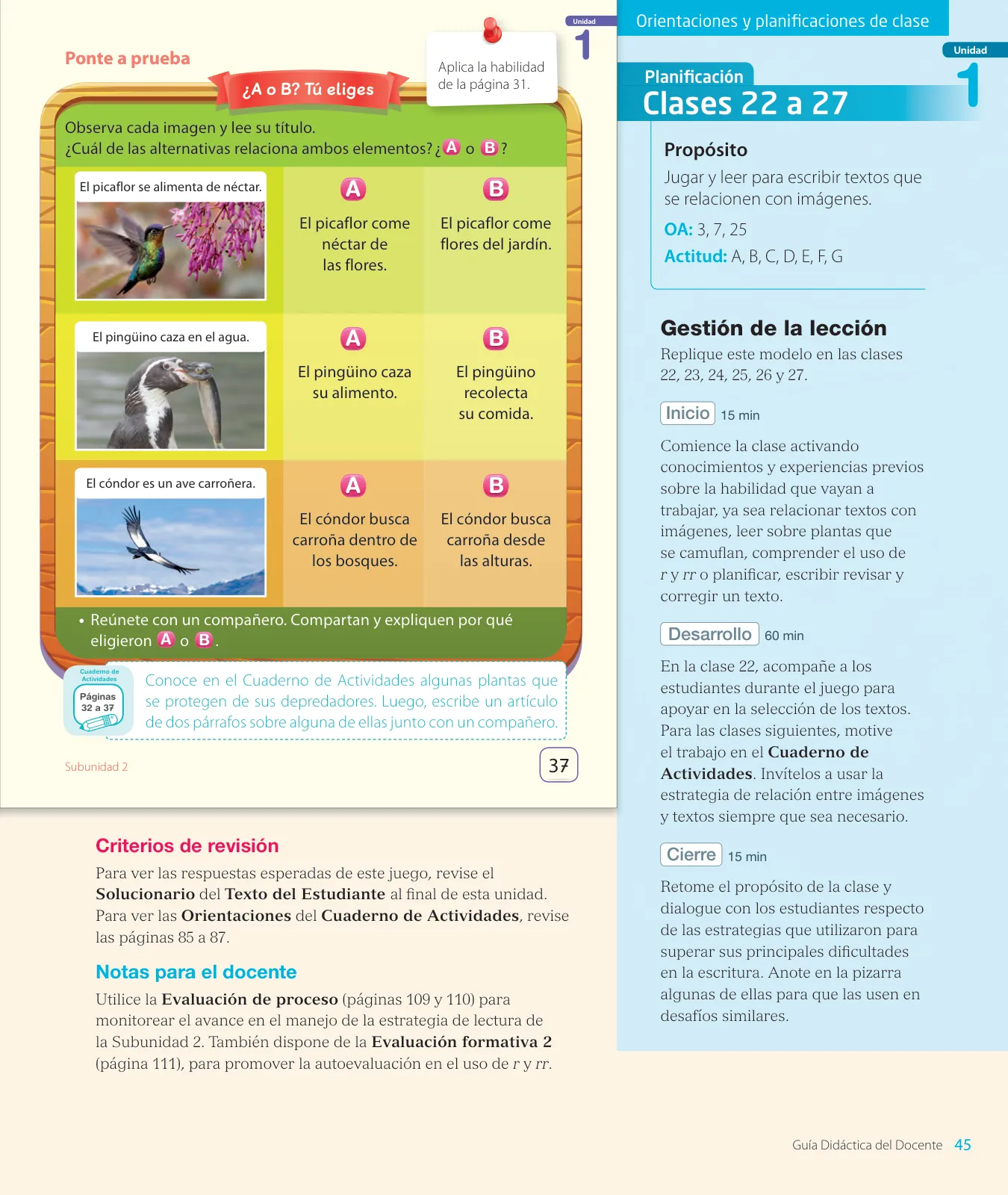 Página 47 de Lenguaje y Comunicación – Segundo Básico – Texto del Estudiante MINEDUC – Descargar PDF · 2024