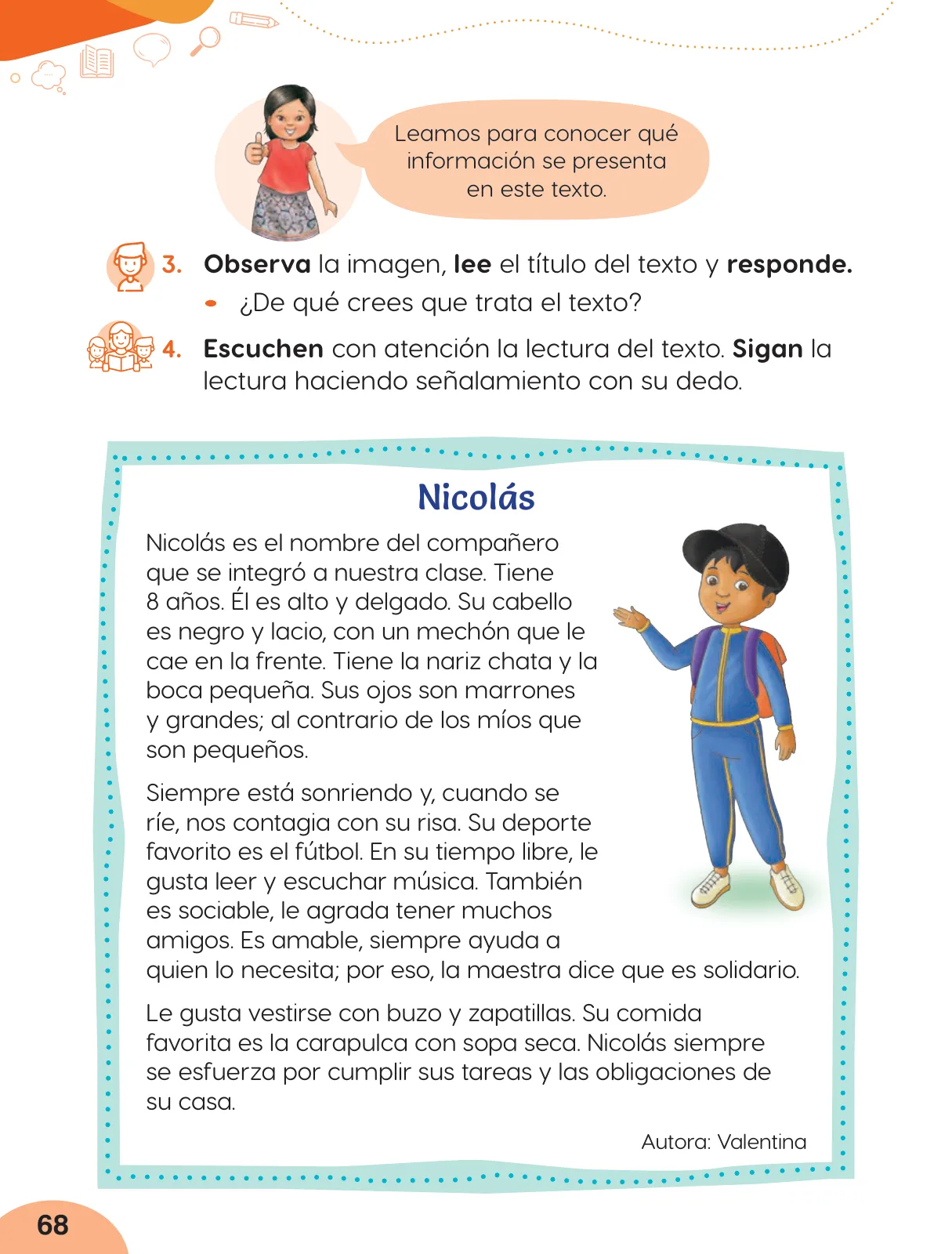 Miniatura página 70 de Cuadernillo de Comunicación 2, segundo grado de Primaria · 2023