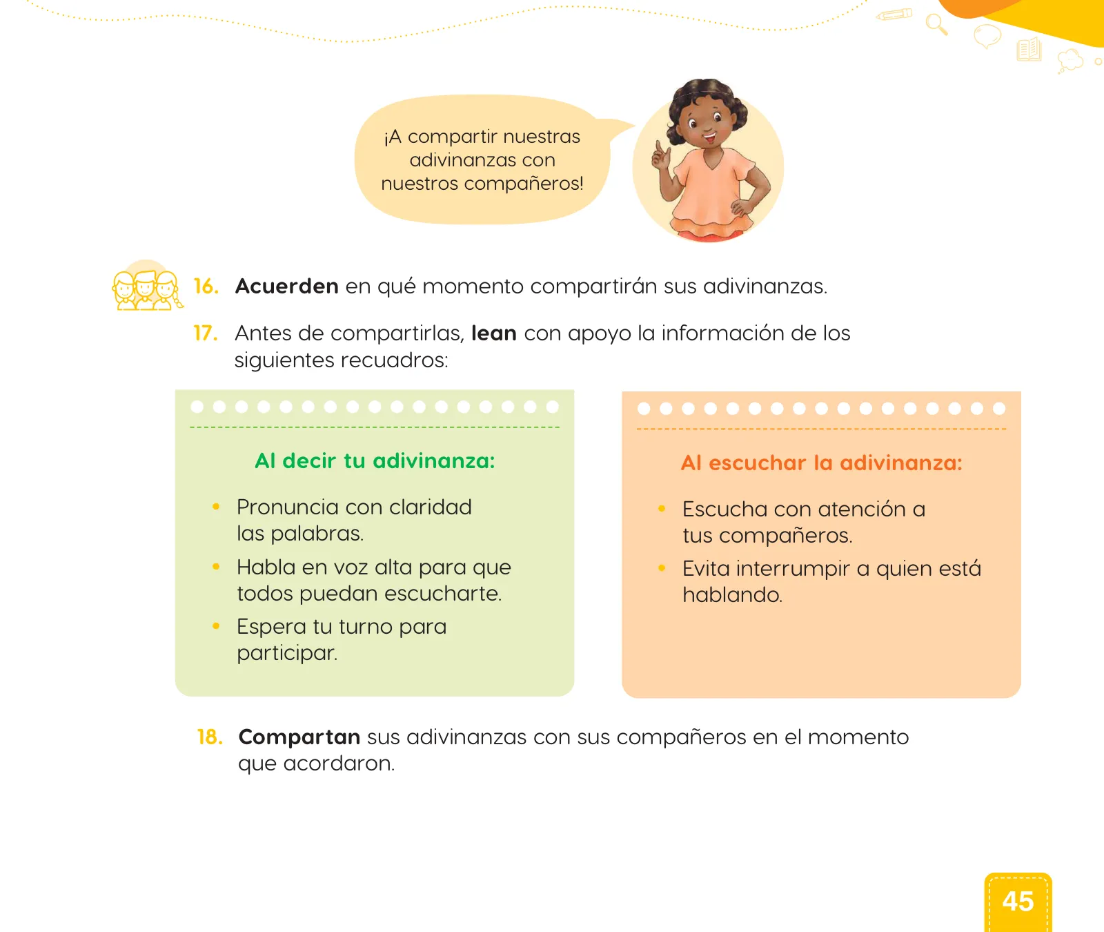 Miniatura página 47 de Cuadernillo de Comunicación 1. Primer grado de Primaria · 2024