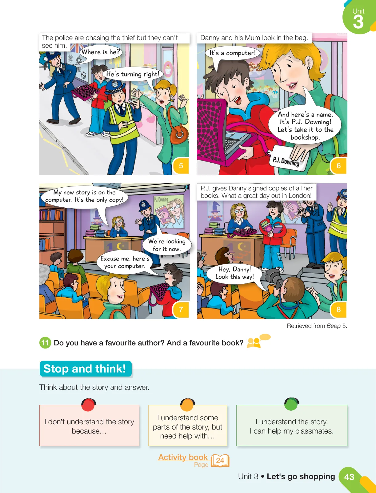 Página 45 de Inglés – Quinto Básico | Texto del Estudiante MINEDUC – Descargar PDF · 2024