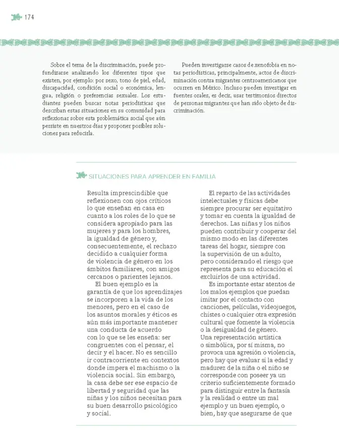 Página 175 de Nuestros saberes: Libro para alumnos, maestros y familia. Libro de Educación Primaria Grado 6° Ciclo Escolar 2025 - 2026