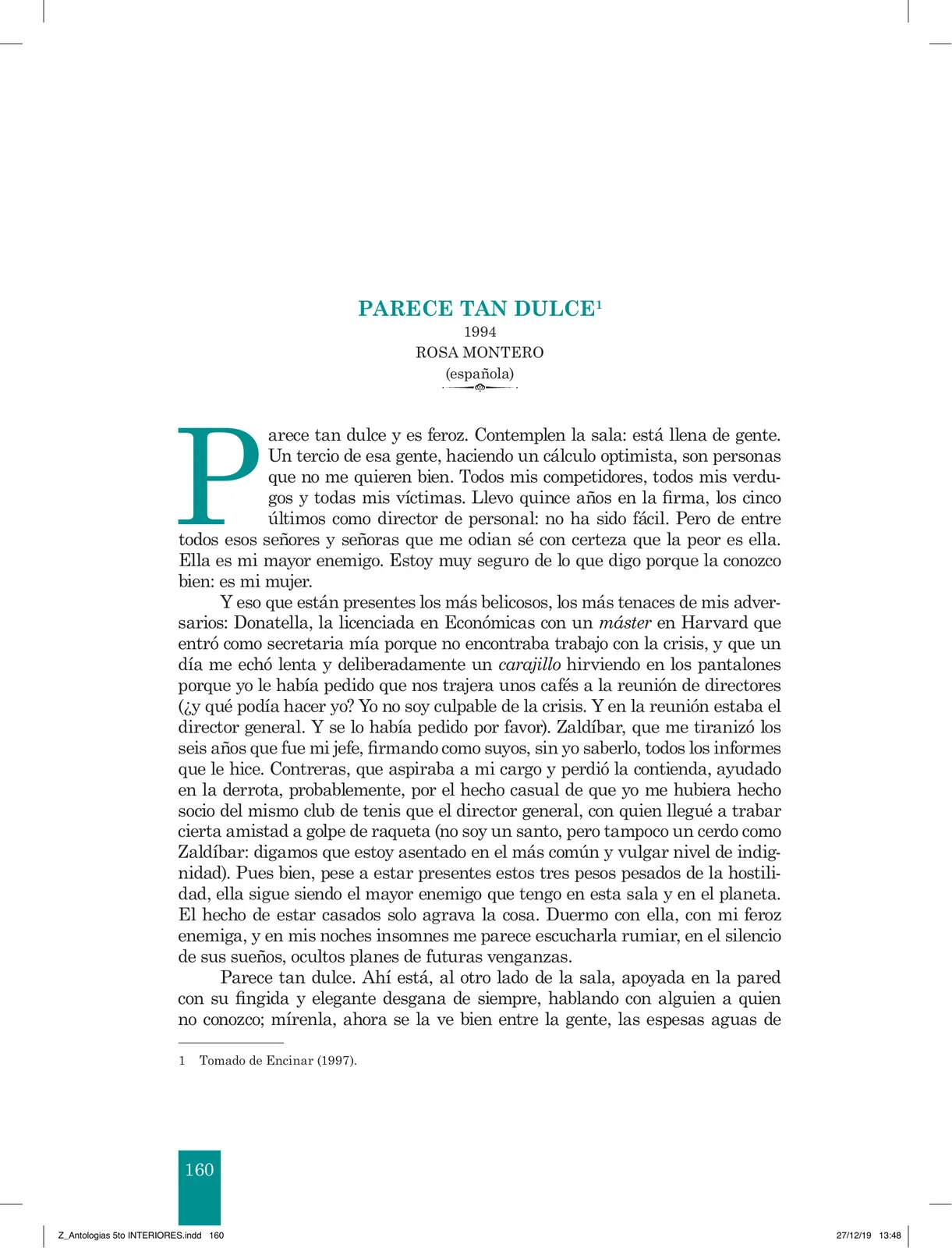 Página 162 de Antología literaria 5 · 2019