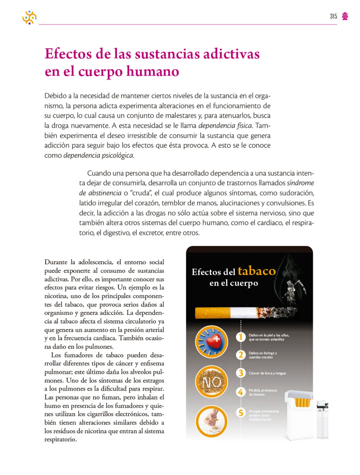 Página 316 de Colección Ximhai. Saberes y pensamiento científico.   Libro de Educación Secundaria Grado 1°  Ciclo Escolar 2025 - 2026