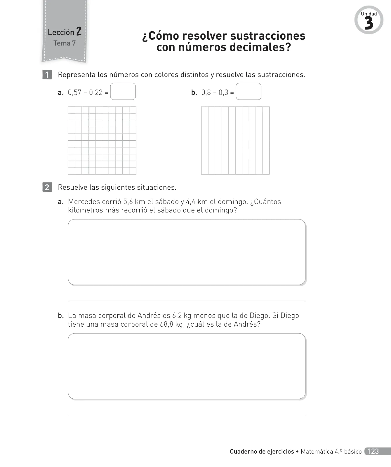 Página 124 de Matemática – Cuarto Básico | Texto del Estudiante MINEDUC – Descargar PDF · 2024