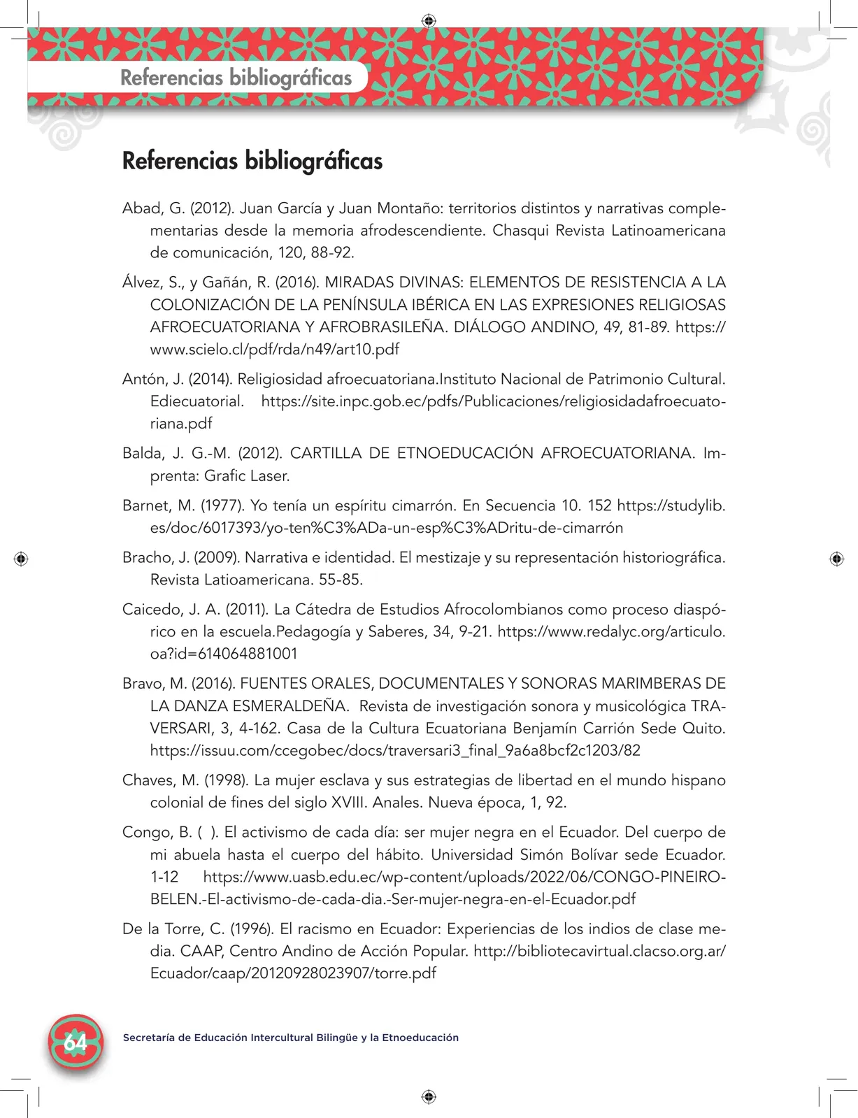 Miniatura página 66 de Etnoeducacion · 5 EGB · 2024