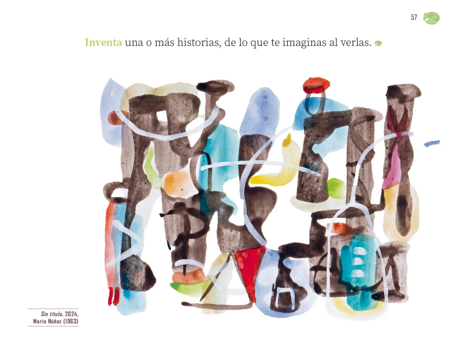 Miniatura página 58 de Múltiples lenguajes.   Libro de Educación Preescolar Grado 1°  Ciclo Escolar 2025 - 2026