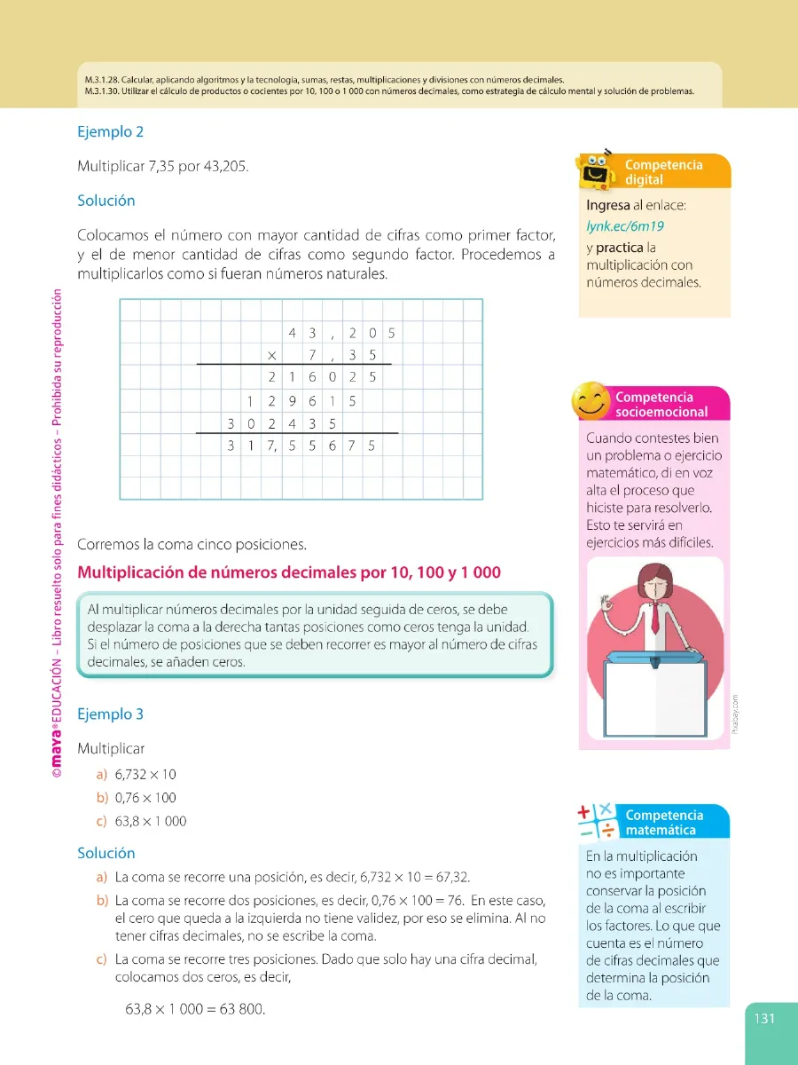 Miniatura página 133 de Matematica · 6 EGB · 2025