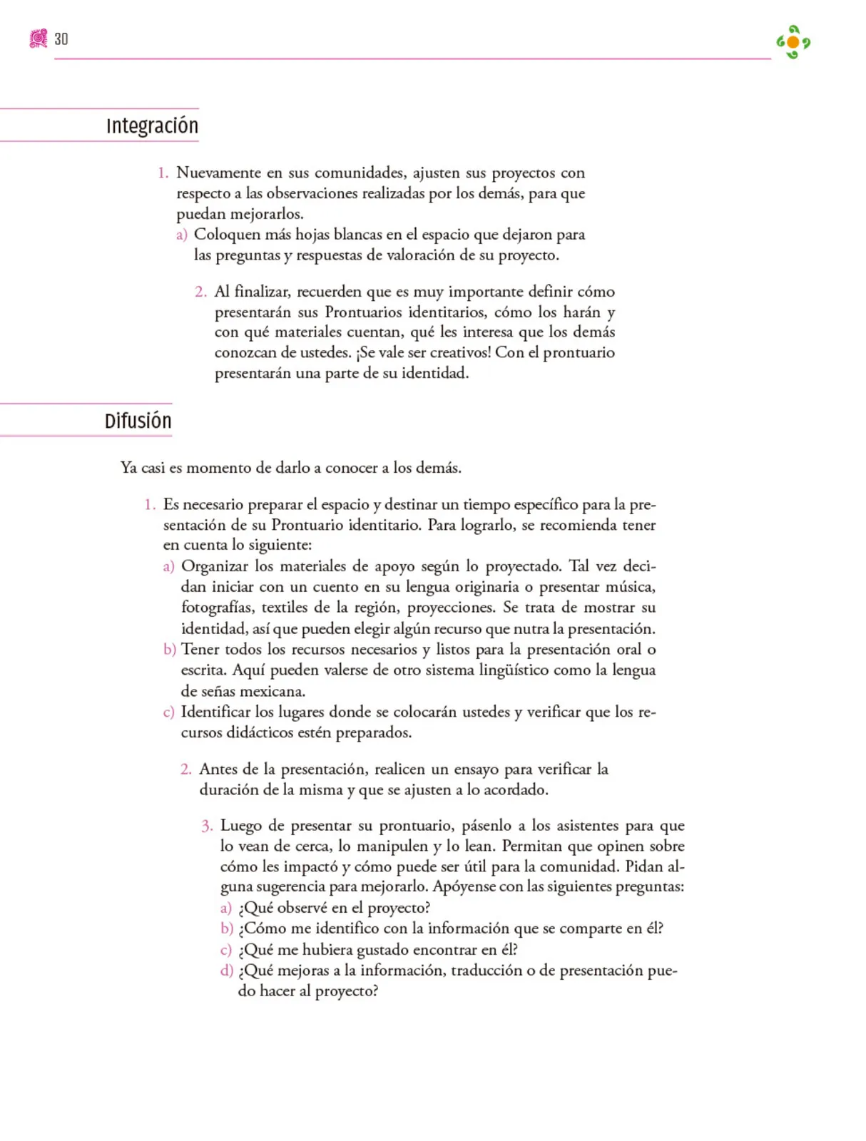 Miniatura página 31 de Colección Ximhai. Nuestro libro de proyectos.   Libro de Educación Secundaria Grado 1°  Ciclo Escolar 2025 - 2026
