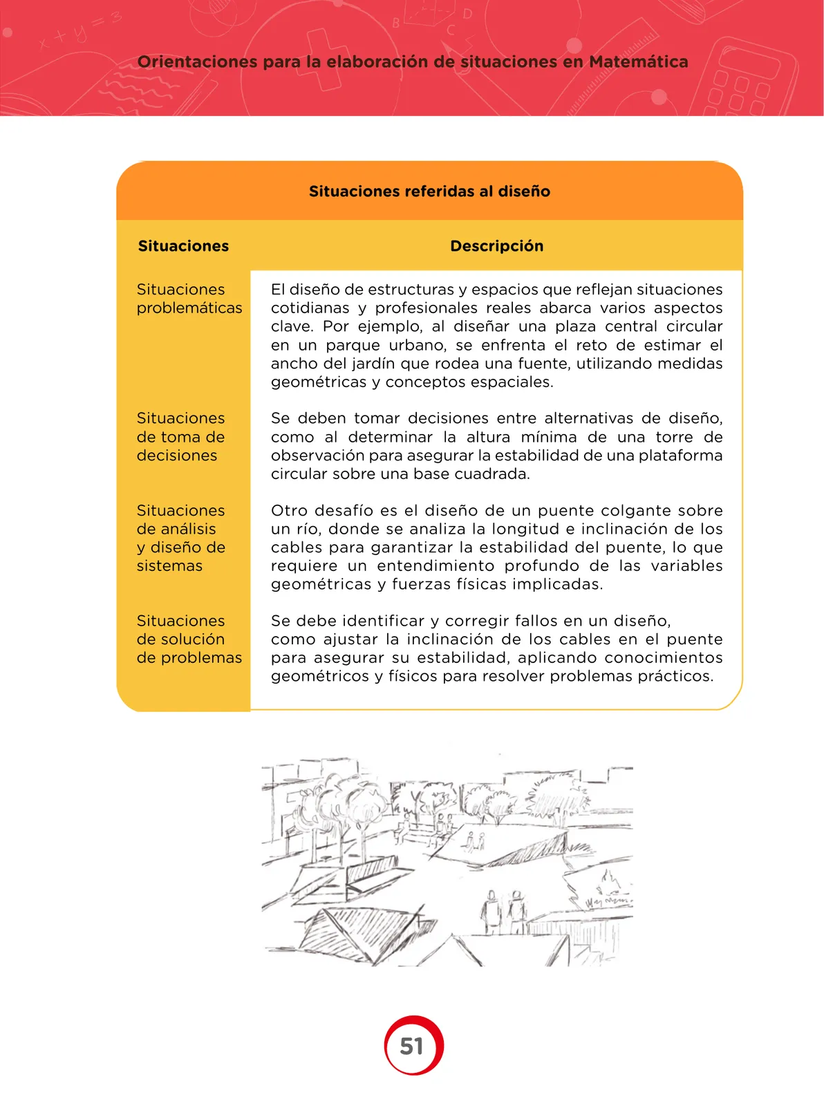 Página 51 de Orientaciones para la elaboración de situaciones en Matemática · 2024